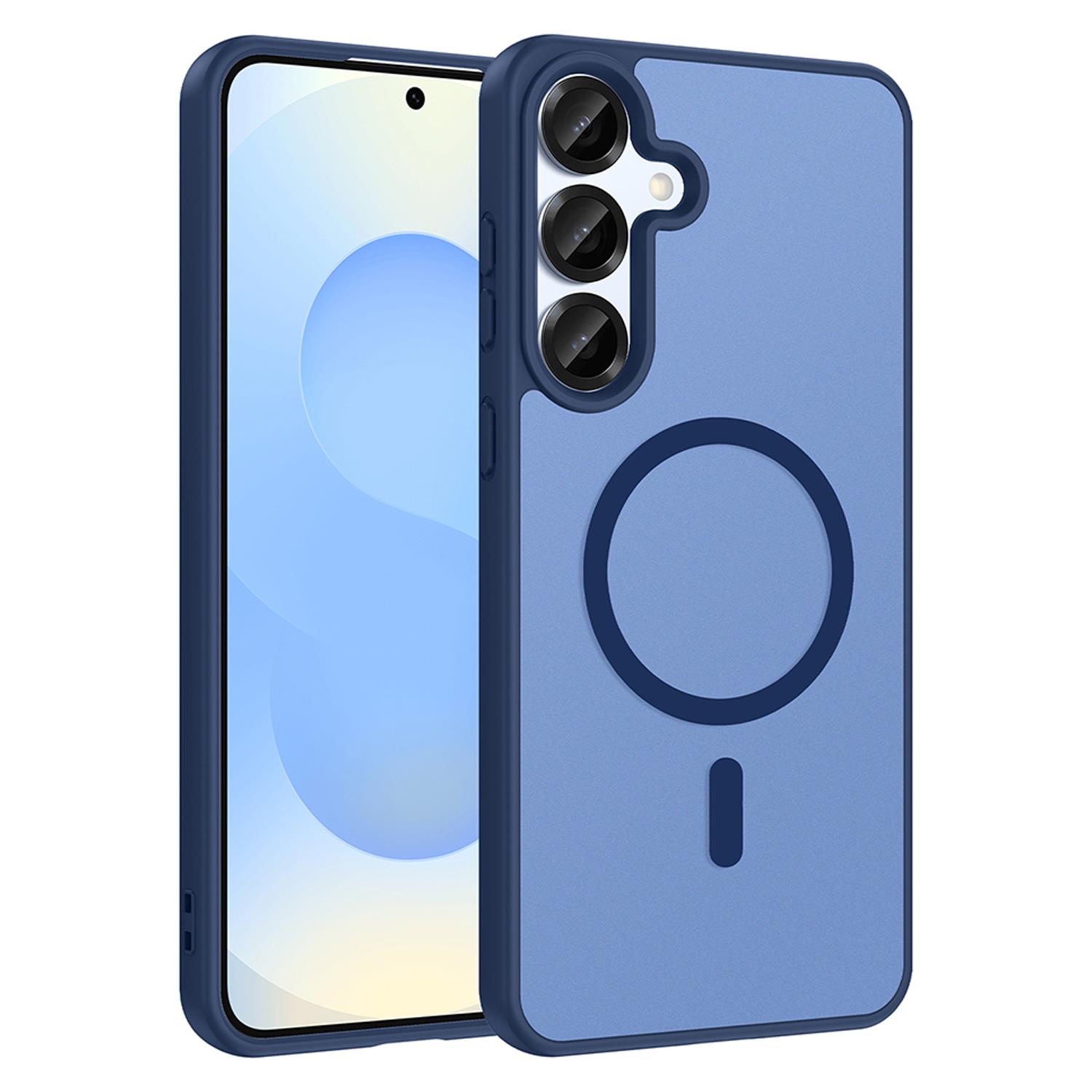 Microsonic Samsung Galaxy A36 Kılıf MagSmoke Neo Lacivert
