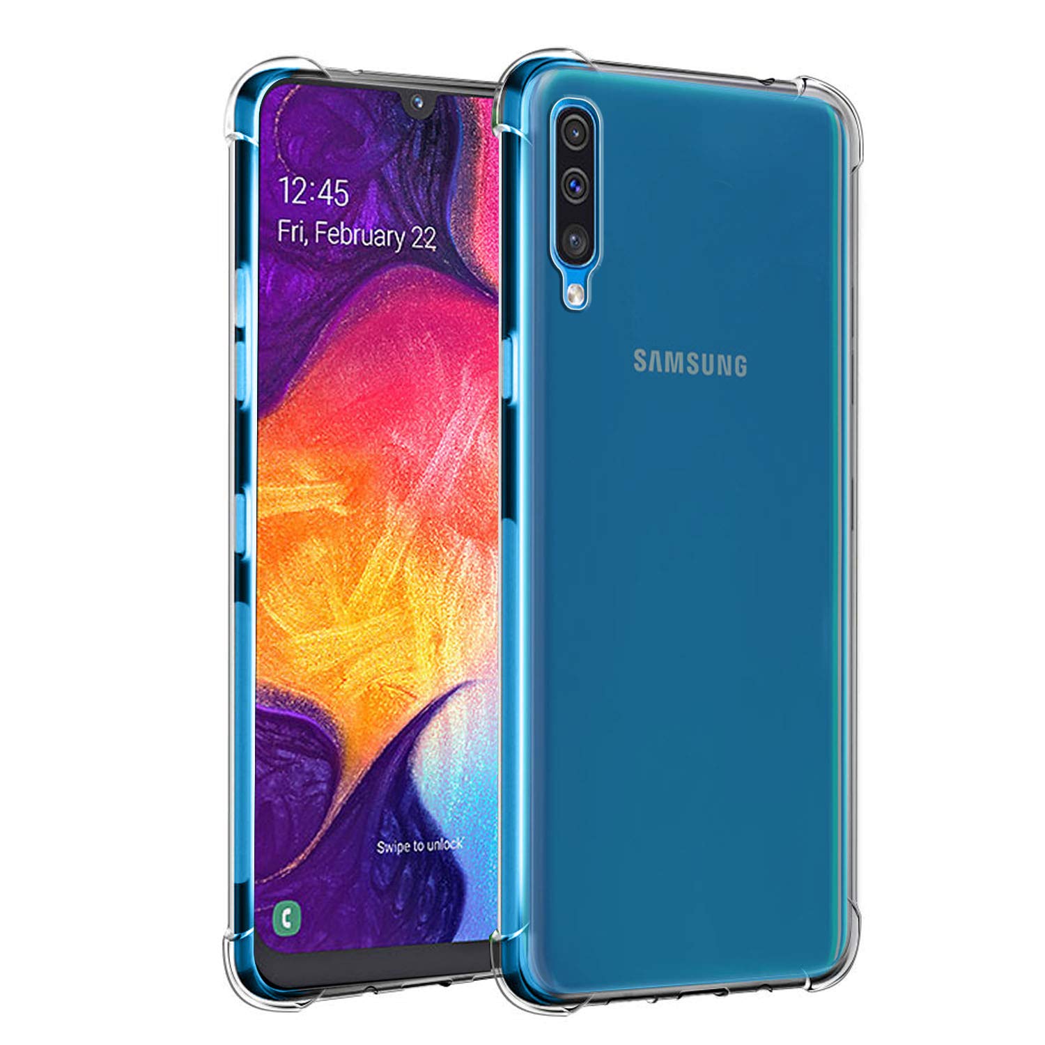 Microsonic Shock Absorbing Kılıf Samsung Galaxy A50 Şeffaf