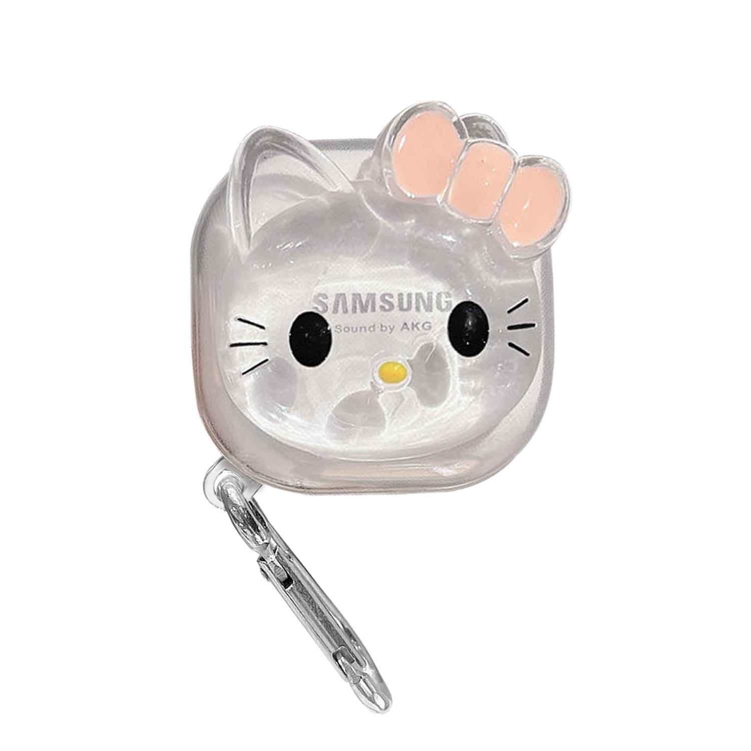 Microsonic Samsung Galaxy Buds 2 Kılıf Cartoon Figürlü Silikon Crtn-Fgr-Hl-Kty-Sff