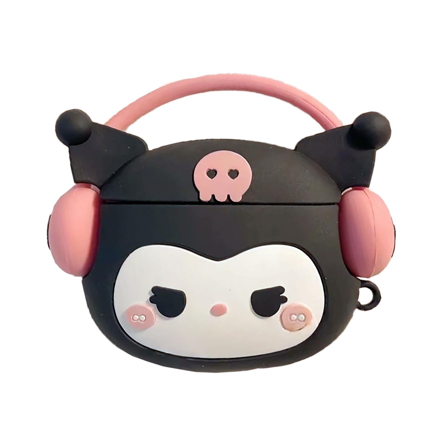 Microsonic Xiaomi Redmi Buds 3 Kılıf Cartoon Figürlü Silikon Crtn-Fgr-Krm