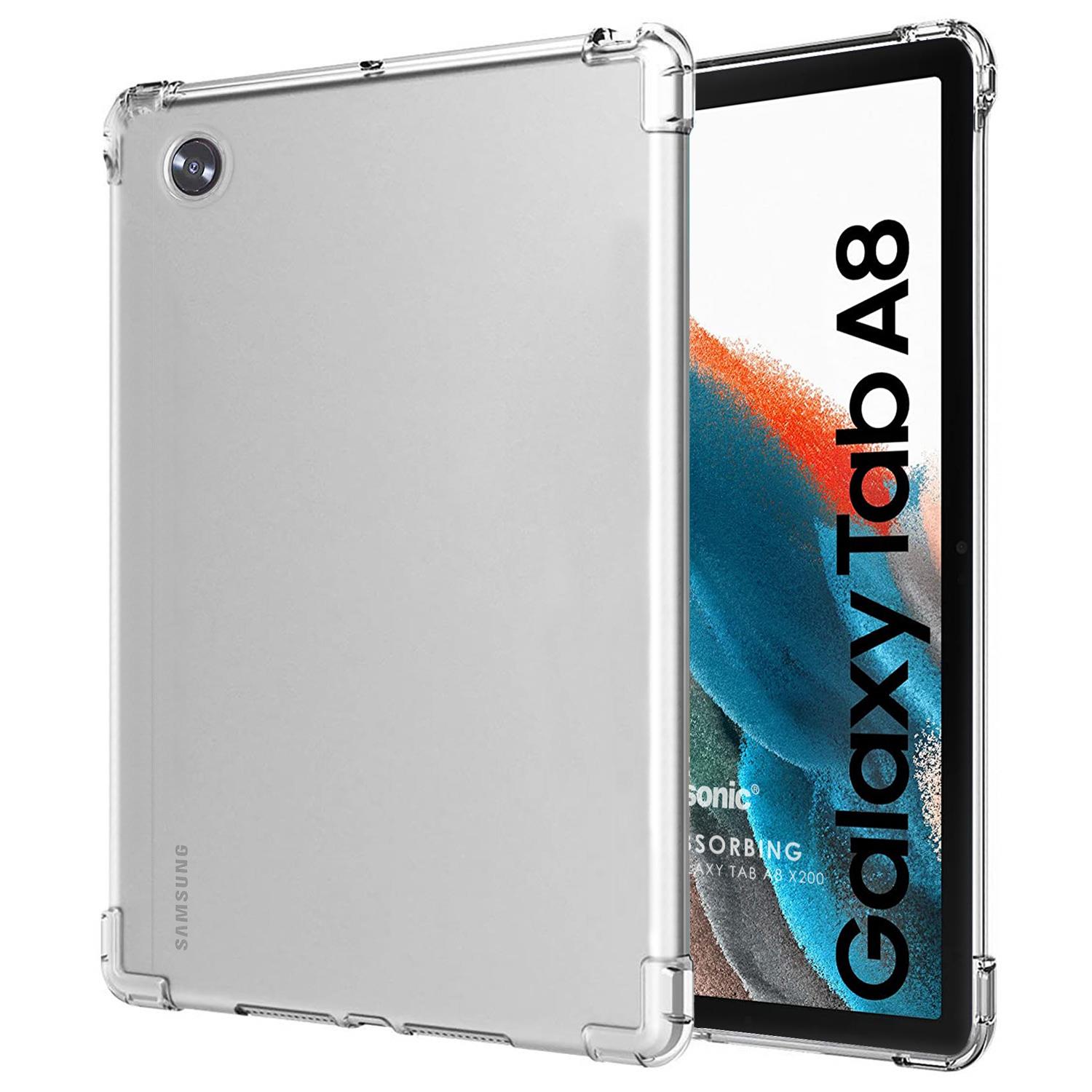 Microsonic Samsung Galaxy Tab A8 X200 Kılıf Shock Absorbing Şeffaf