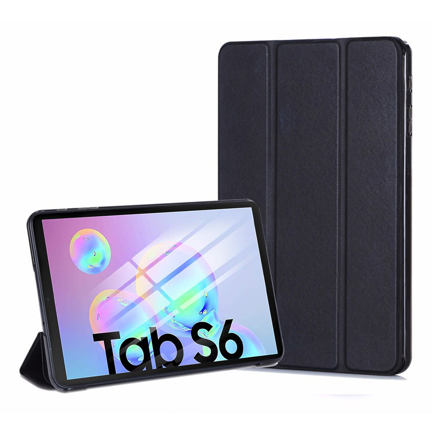 Microsonic Samsung Galaxy Tab S6 10 6 T860 Smart Case ve arka Kılıf Siyah