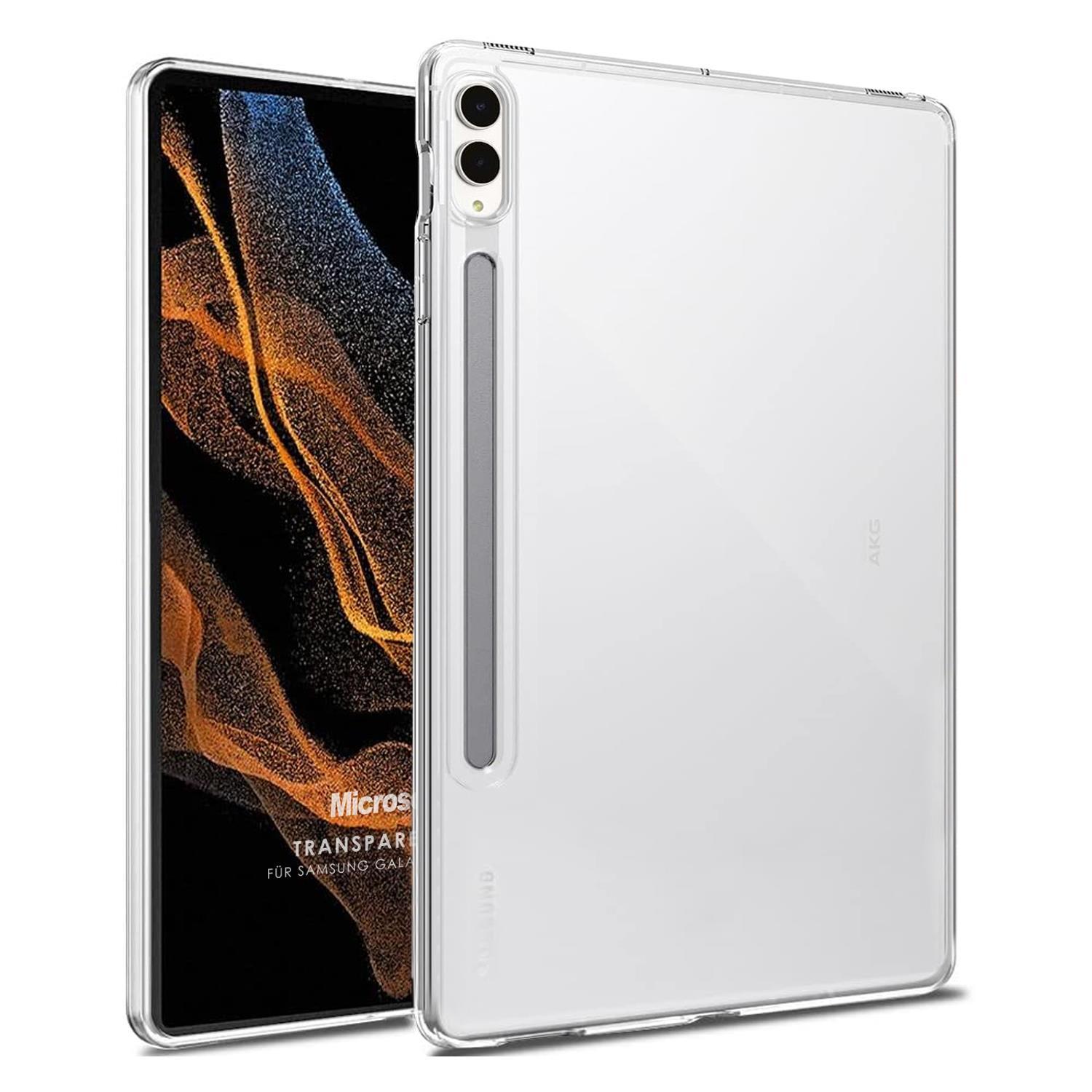 Microsonic Samsung Galaxy Tab S9 FE Kılıf Transparent Soft Şeffaf