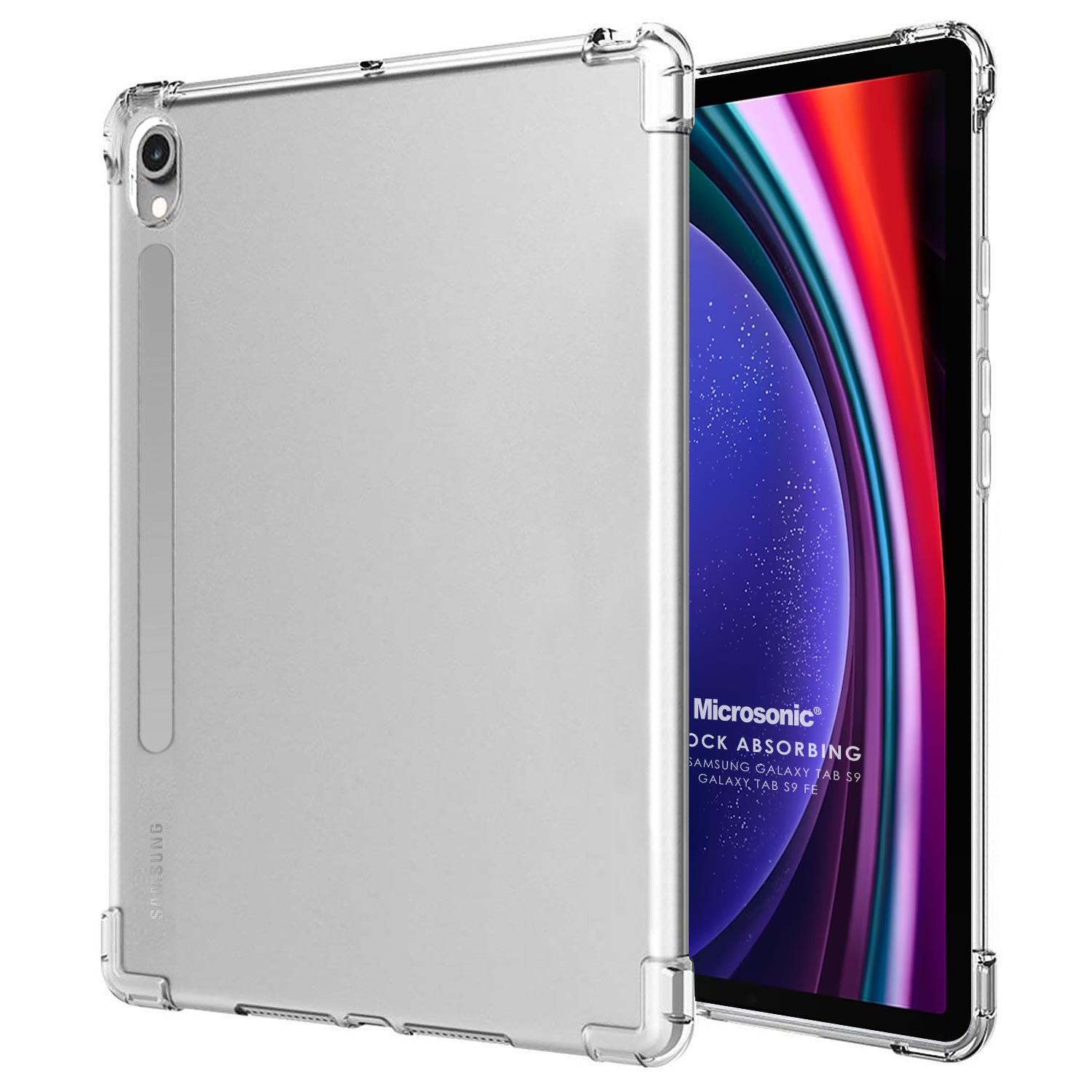 Microsonic Samsung Galaxy Tab S9 FE Kılıf Shock Absorbing Şeffaf