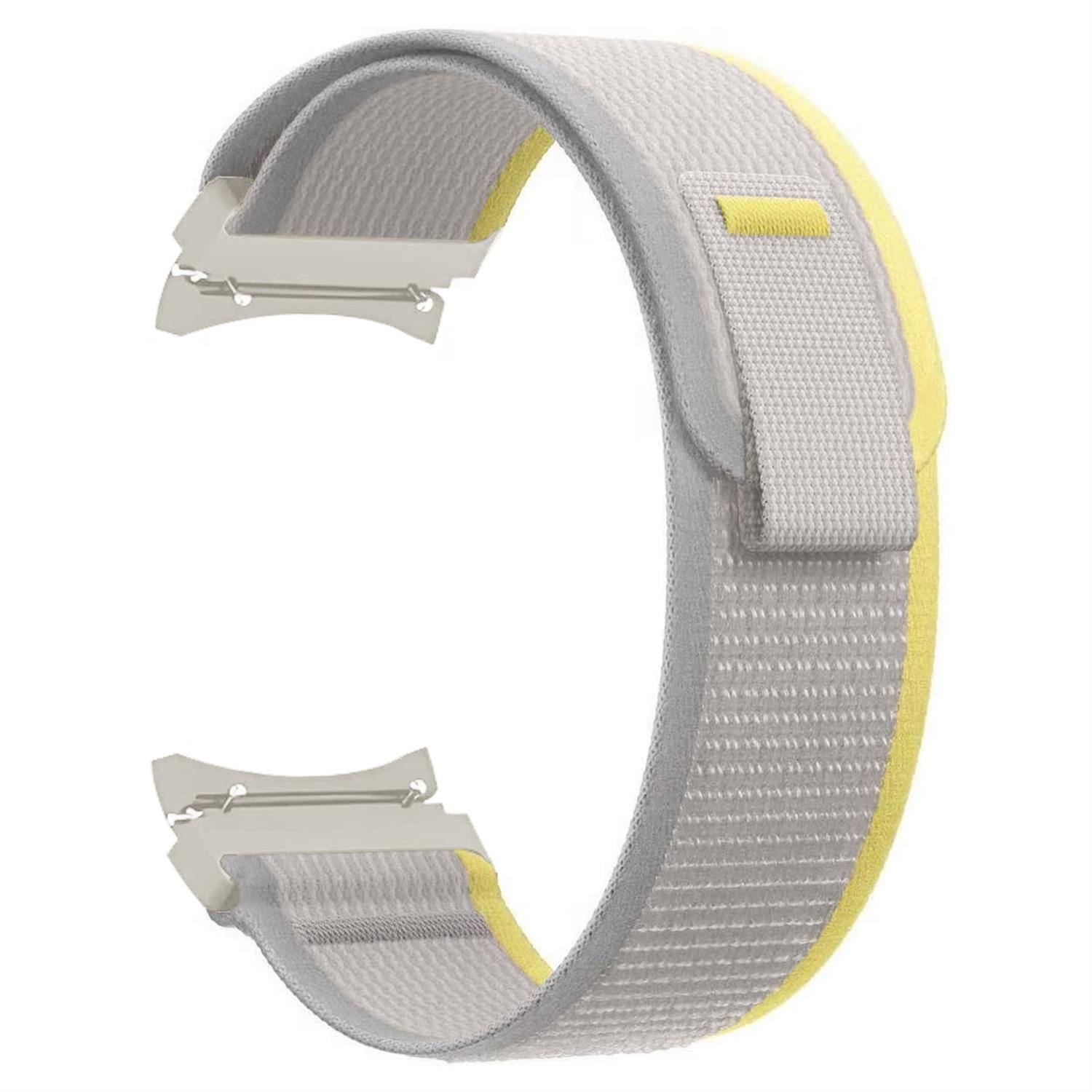Microsonic Samsung Galaxy Watch FE Kordon Hike Spiral Bej