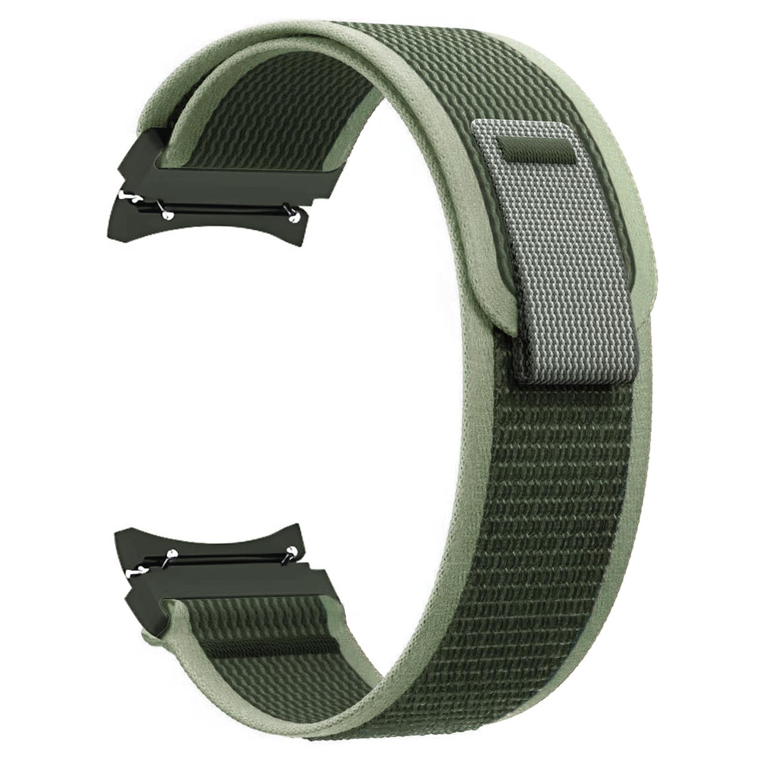 Microsonic Samsung Galaxy Watch FE Kordon Hike Spiral Yeşil