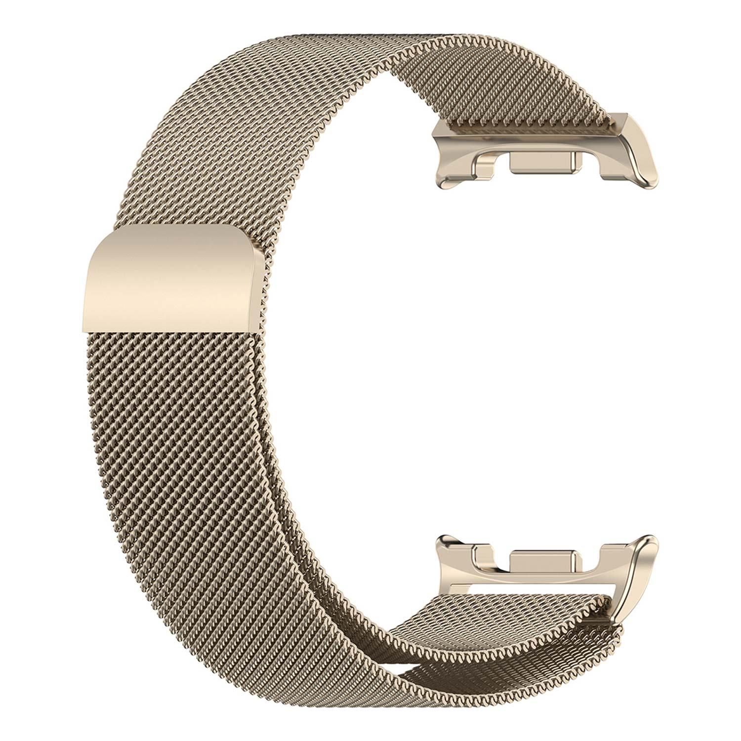Microsonic Samsung Galaxy Watch 8 Classic 46mm Milanese Loop Kordon Sarı