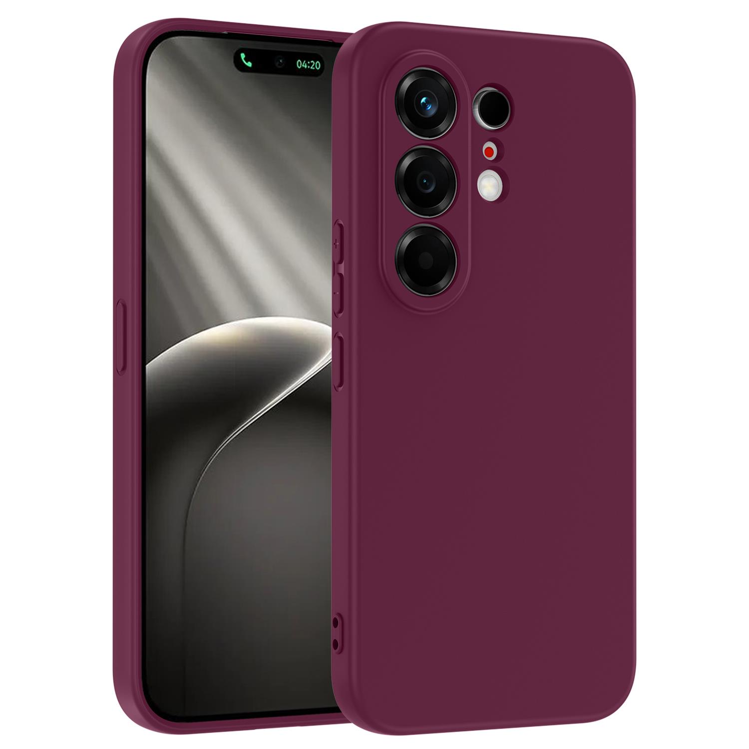Microsonic TECNO Camon 50 Kılıf Groovy Soft Mor