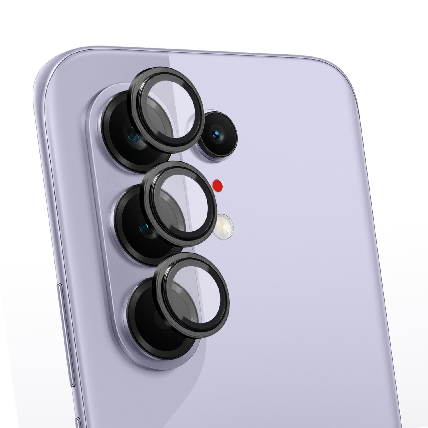 Microsonic TECNO Camon 50 Tekli Kamera Lens Koruma Camı Siyah