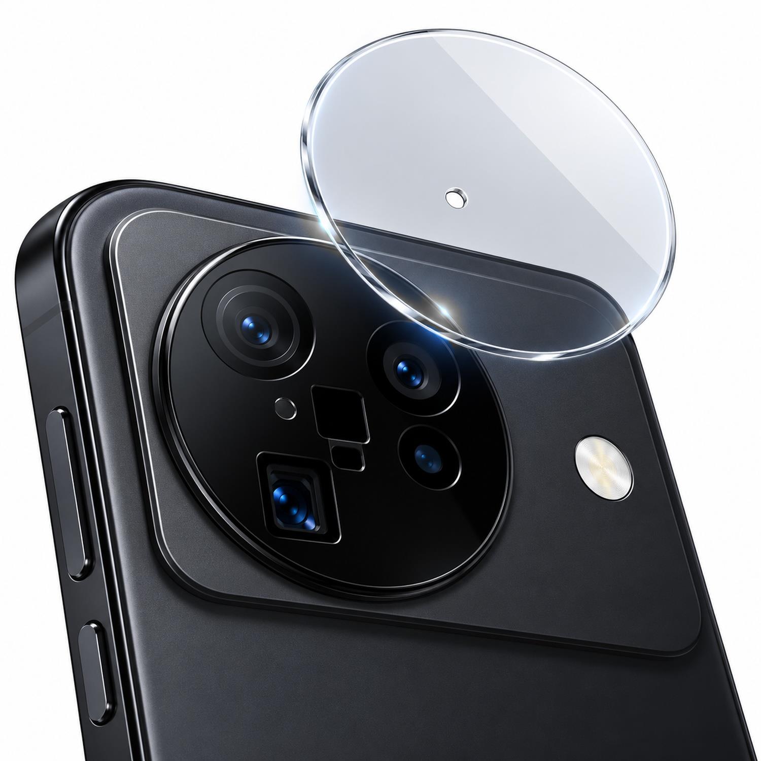 Microsonic Vivo X500 Kamera Lens Koruma Camı Şeffaf