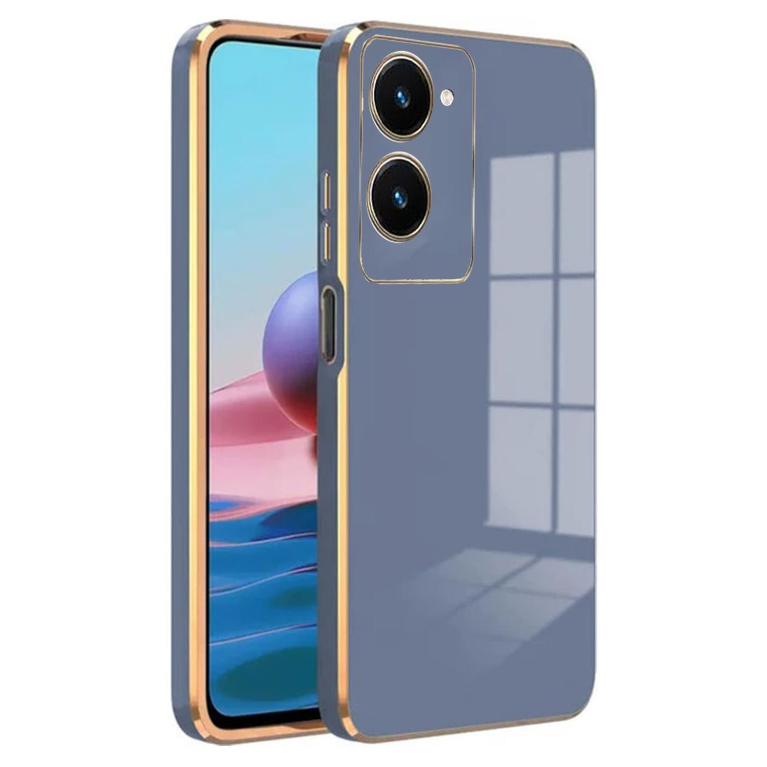 Microsonic Vivo Y18 Kılıf Olive Plated Lavanta Grisi