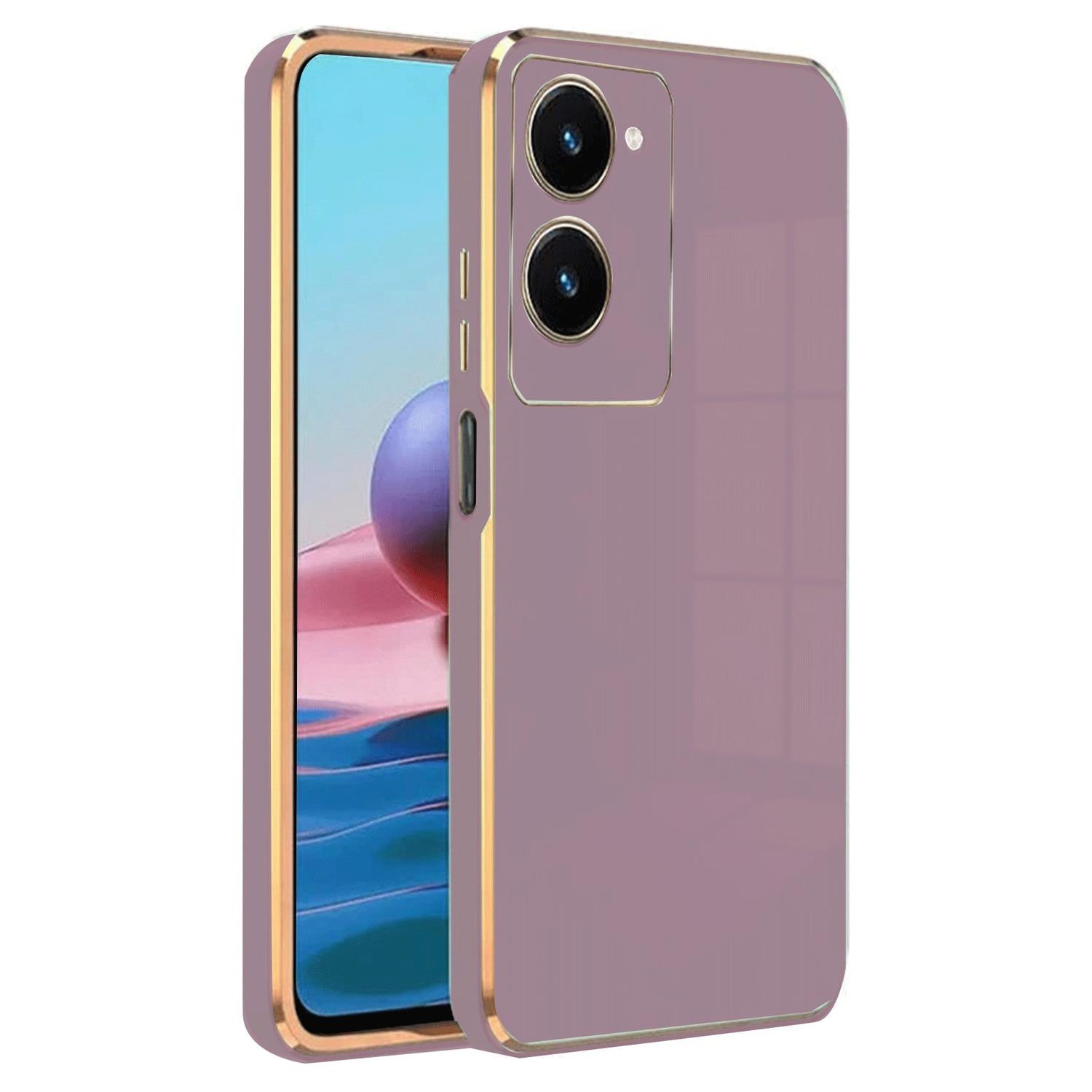 Microsonic Vivo Y18 Kılıf Olive Plated Lila