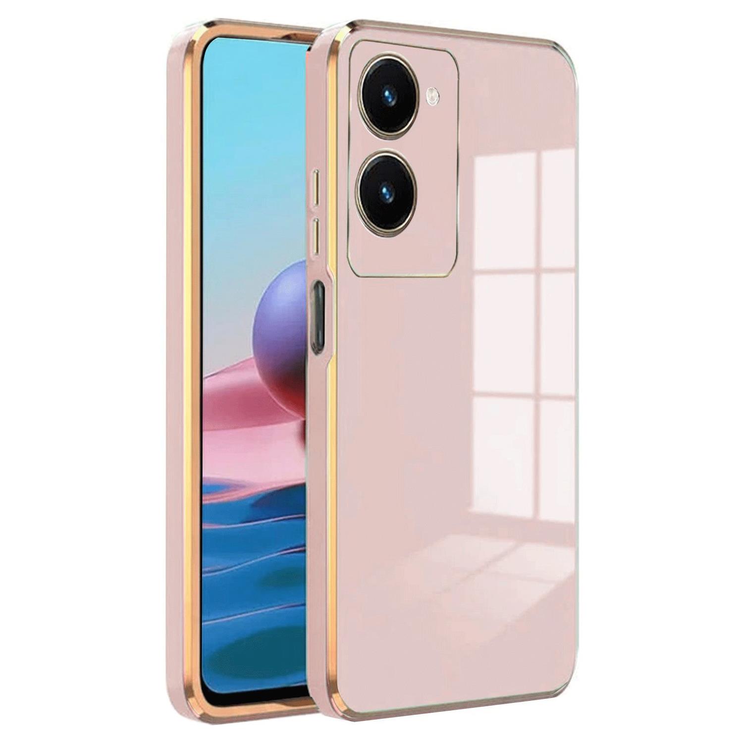 Microsonic Vivo Y18 Kılıf Olive Plated Pembe