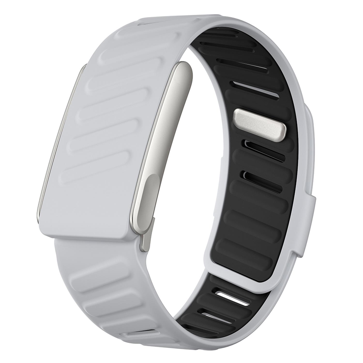 Microsonic WHOOP 5 0 Kordon Silicone Sport Band Açık Gri