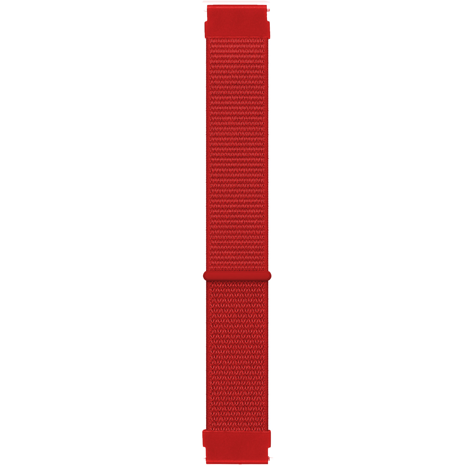 Microsonic Amazfit Cheetah Square Hasırlı Kordon Woven Sport Loop Kırmızı