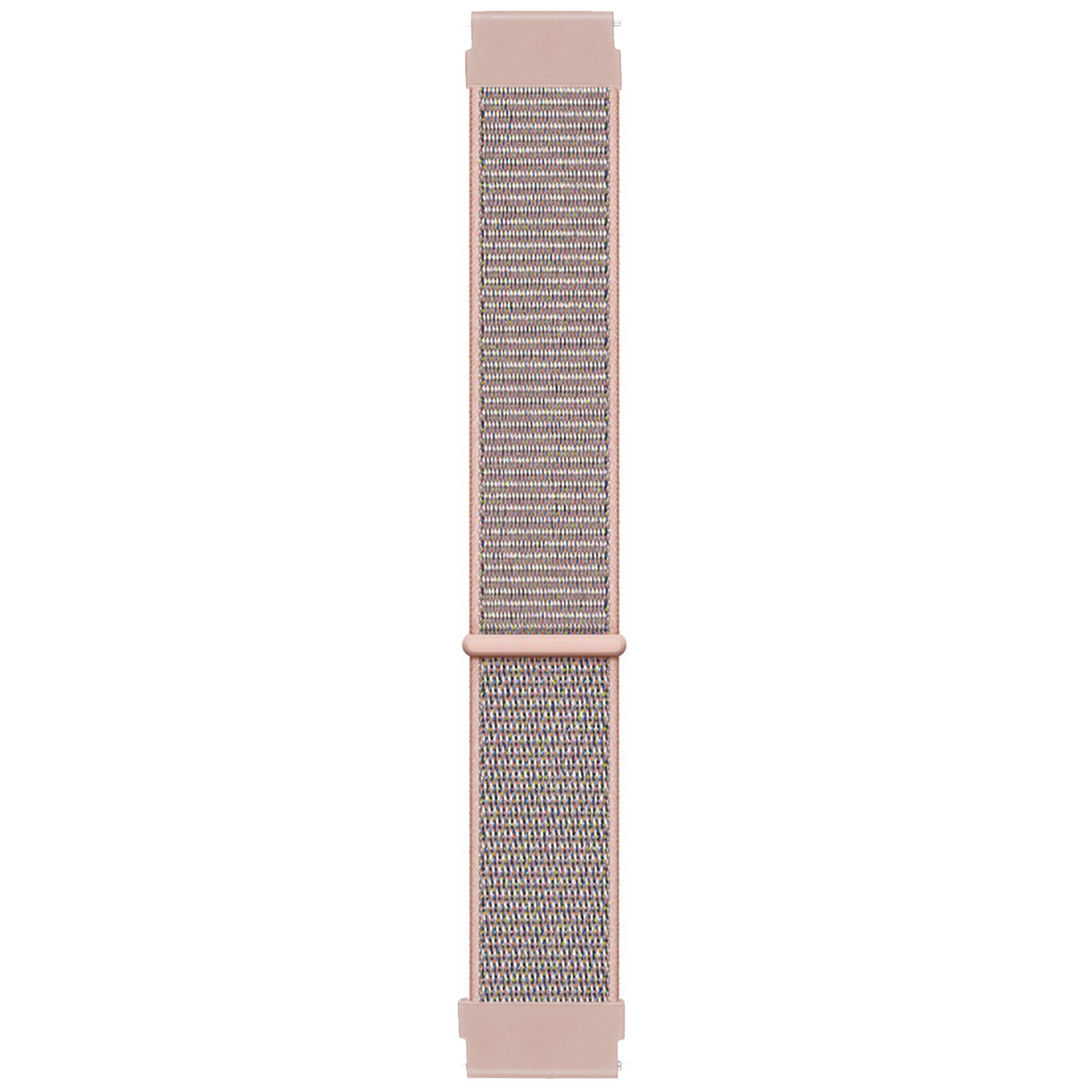 Microsonic Huawei Watch GT5 Pro 42mm Hasırlı Kordon Woven Sport Loop Rose Gold