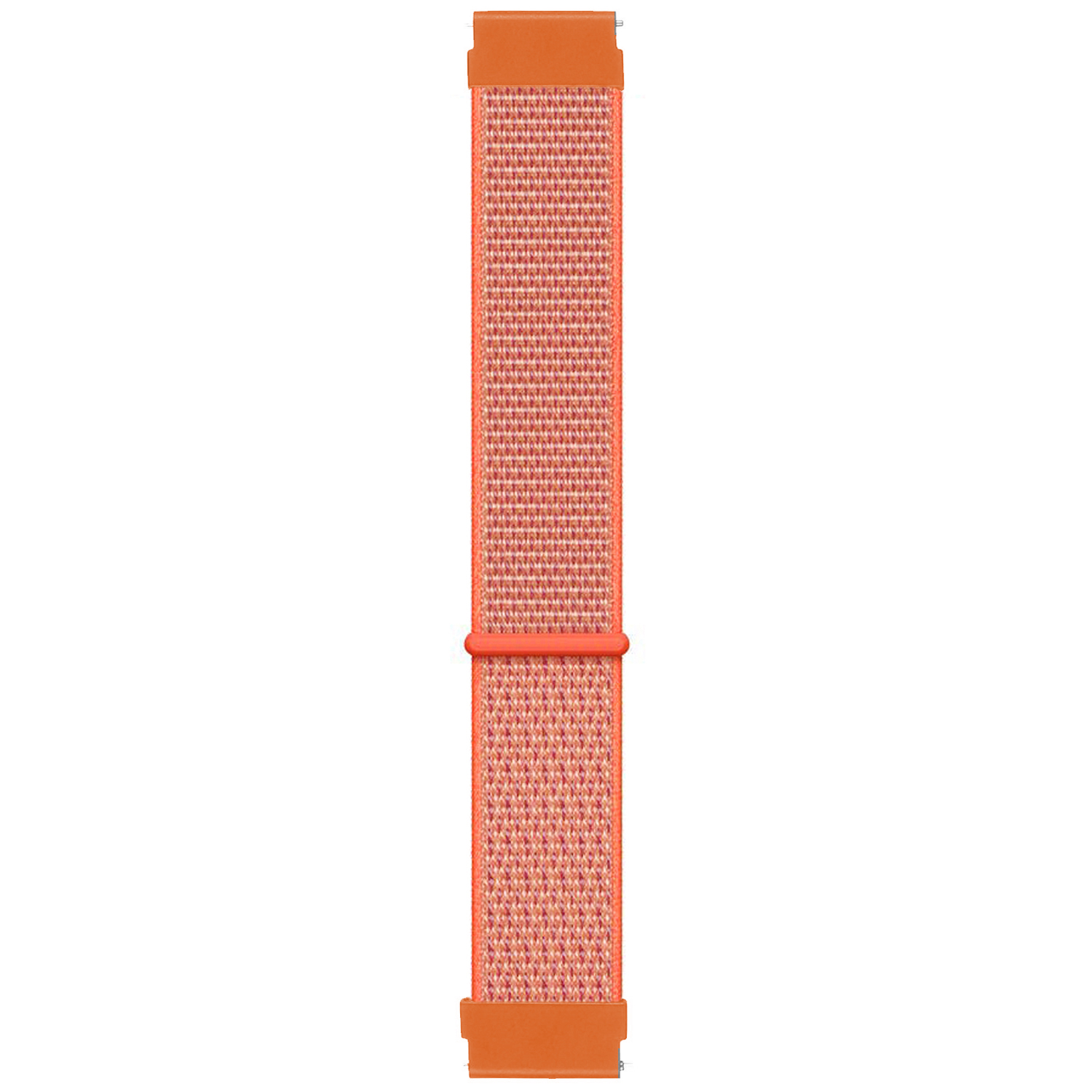 Microsonic Amazfit Cheetah Square Hasırlı Kordon Woven Sport Loop Turuncu