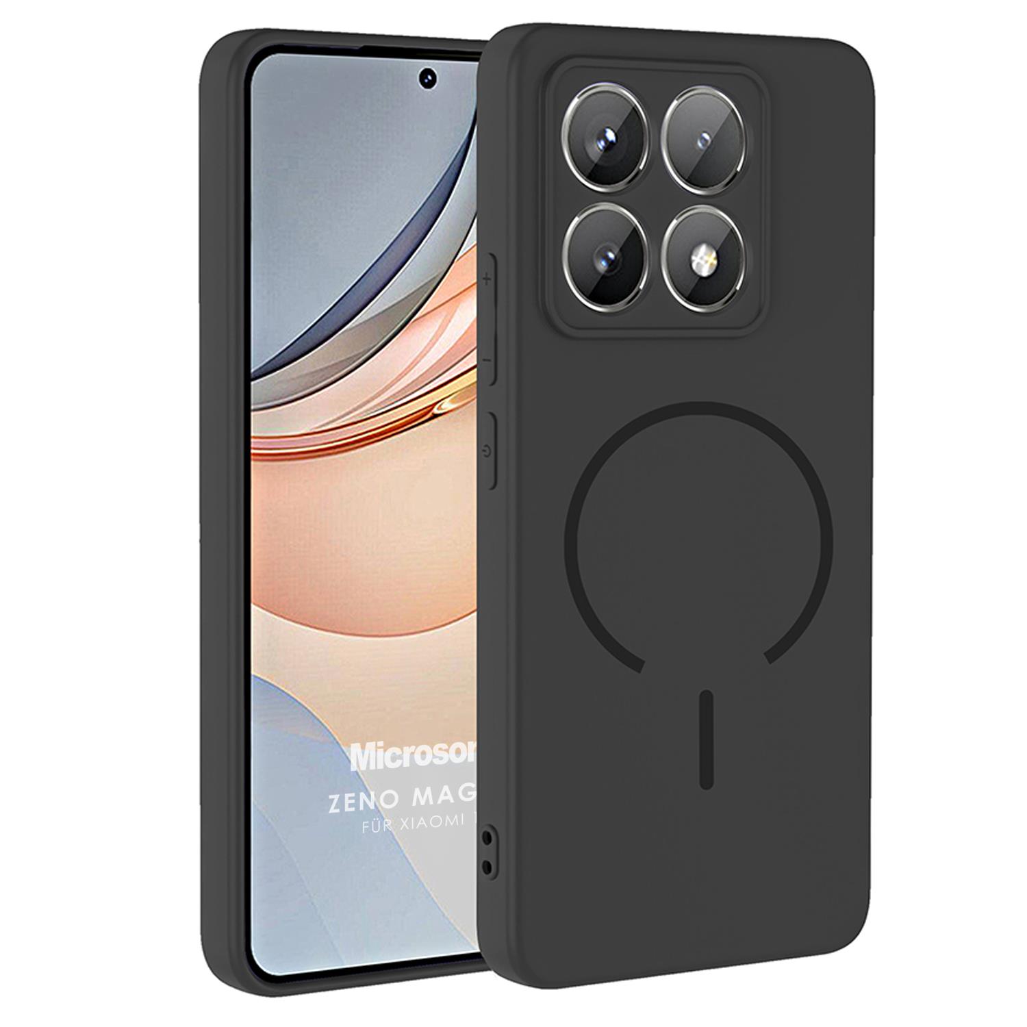 Microsonic Xiaomi 14T Pro Kılıf Zeno MagSafe Siyah