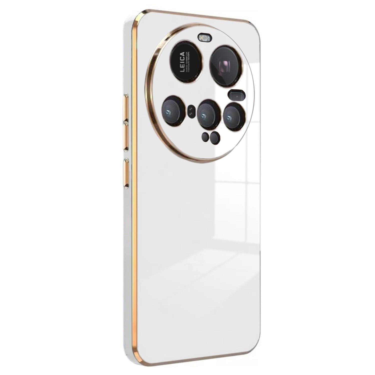 Microsonic Xiaomi 15 Ultra Kılıf Olive Plated Beyaz