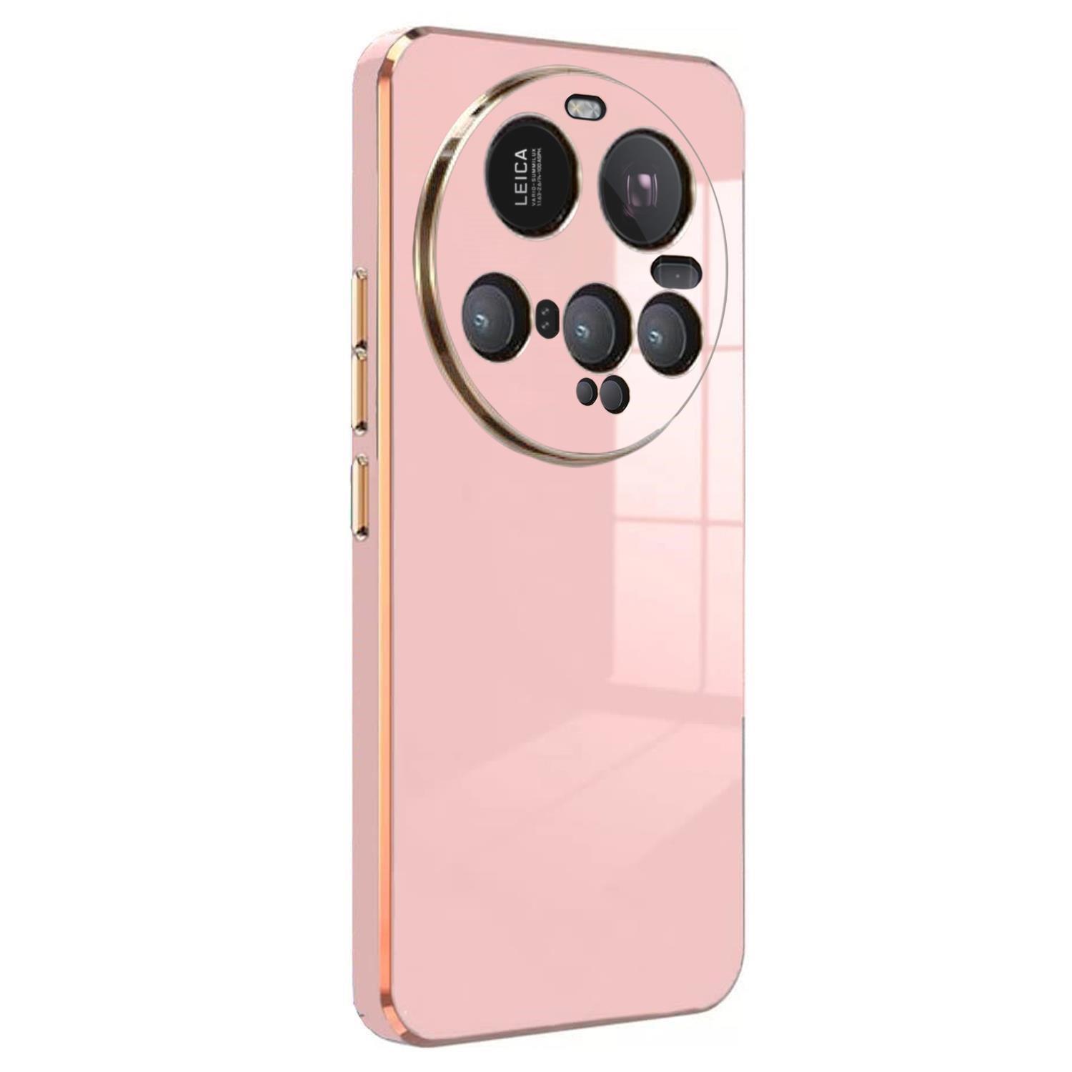 Microsonic Xiaomi 15 Ultra Kılıf Olive Plated Pembe