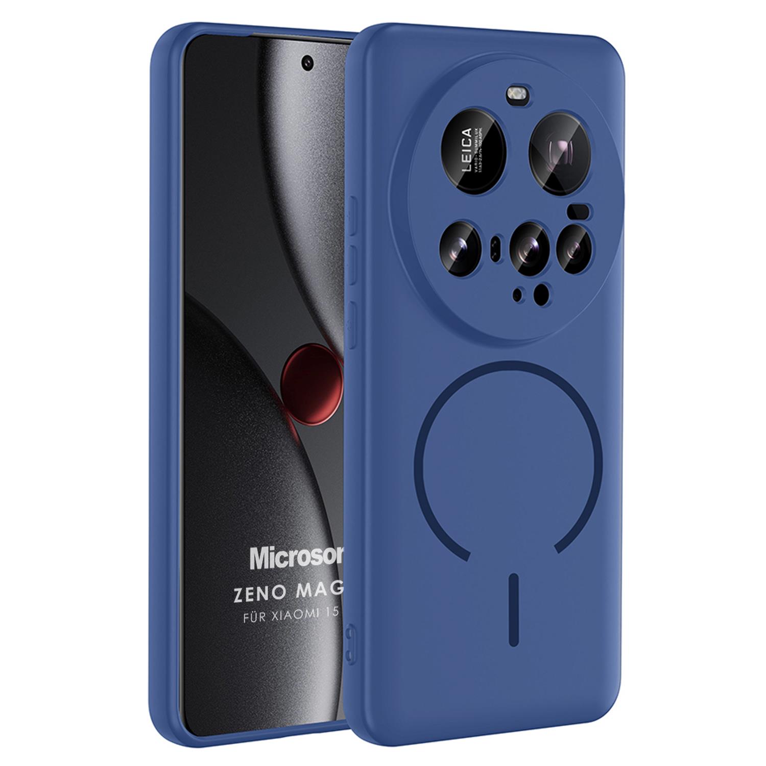 Microsonic Xiaomi 15 Ultra Kılıf Zeno MagSafe Lacivert