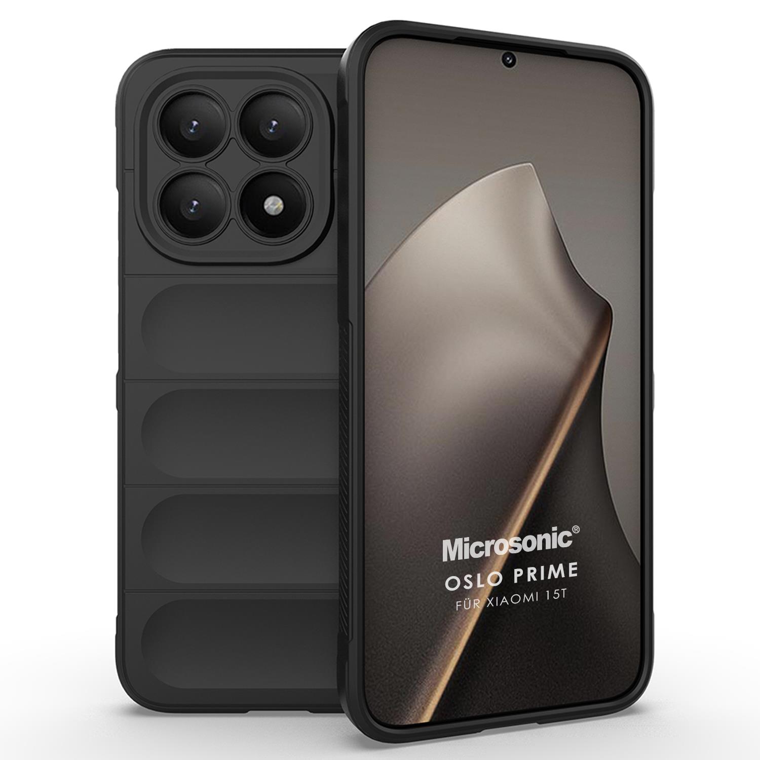 Microsonic Xiaomi 15T Kılıf Oslo Prime Siyah