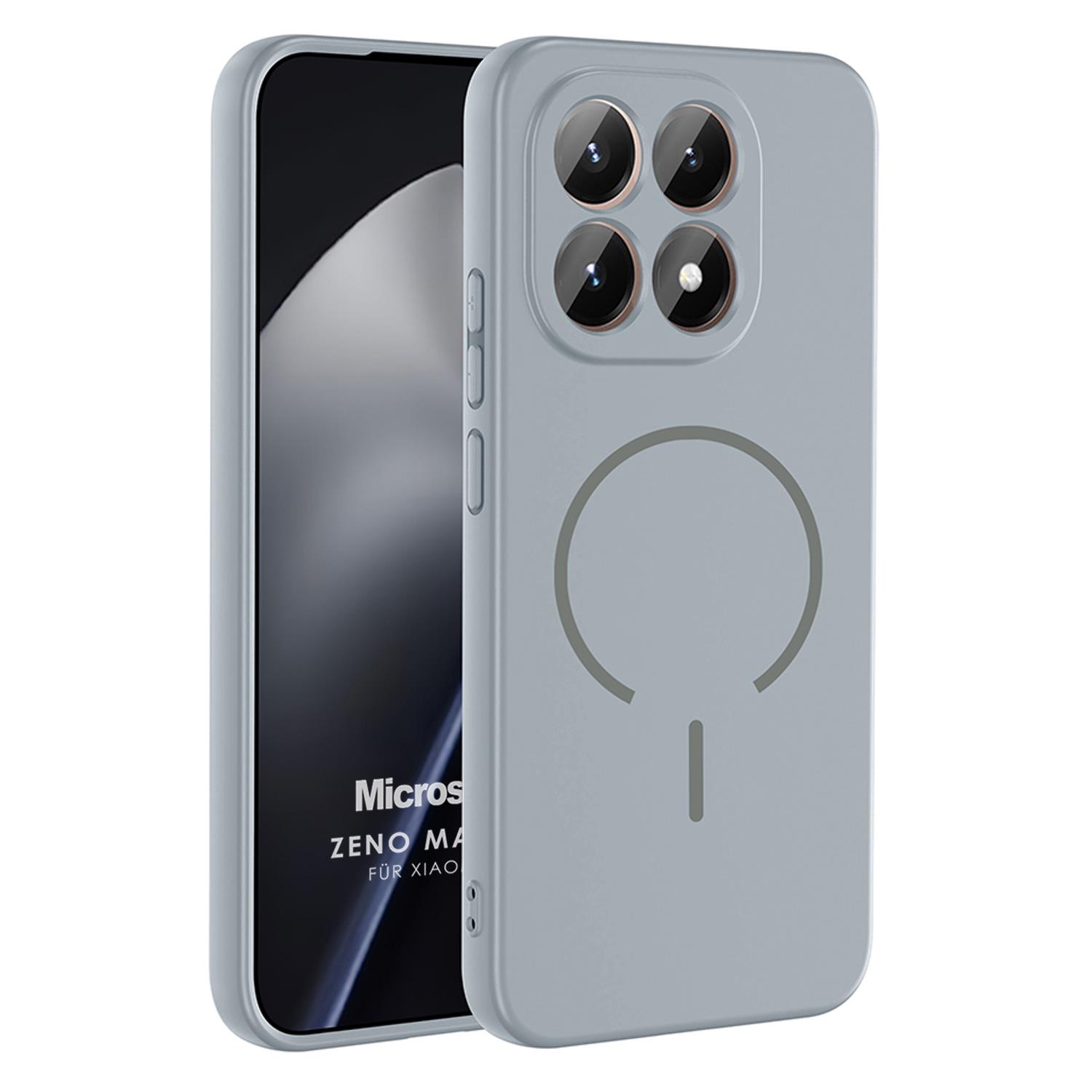 Microsonic Xiaomi 15T Kılıf Zeno MagSafe Gri