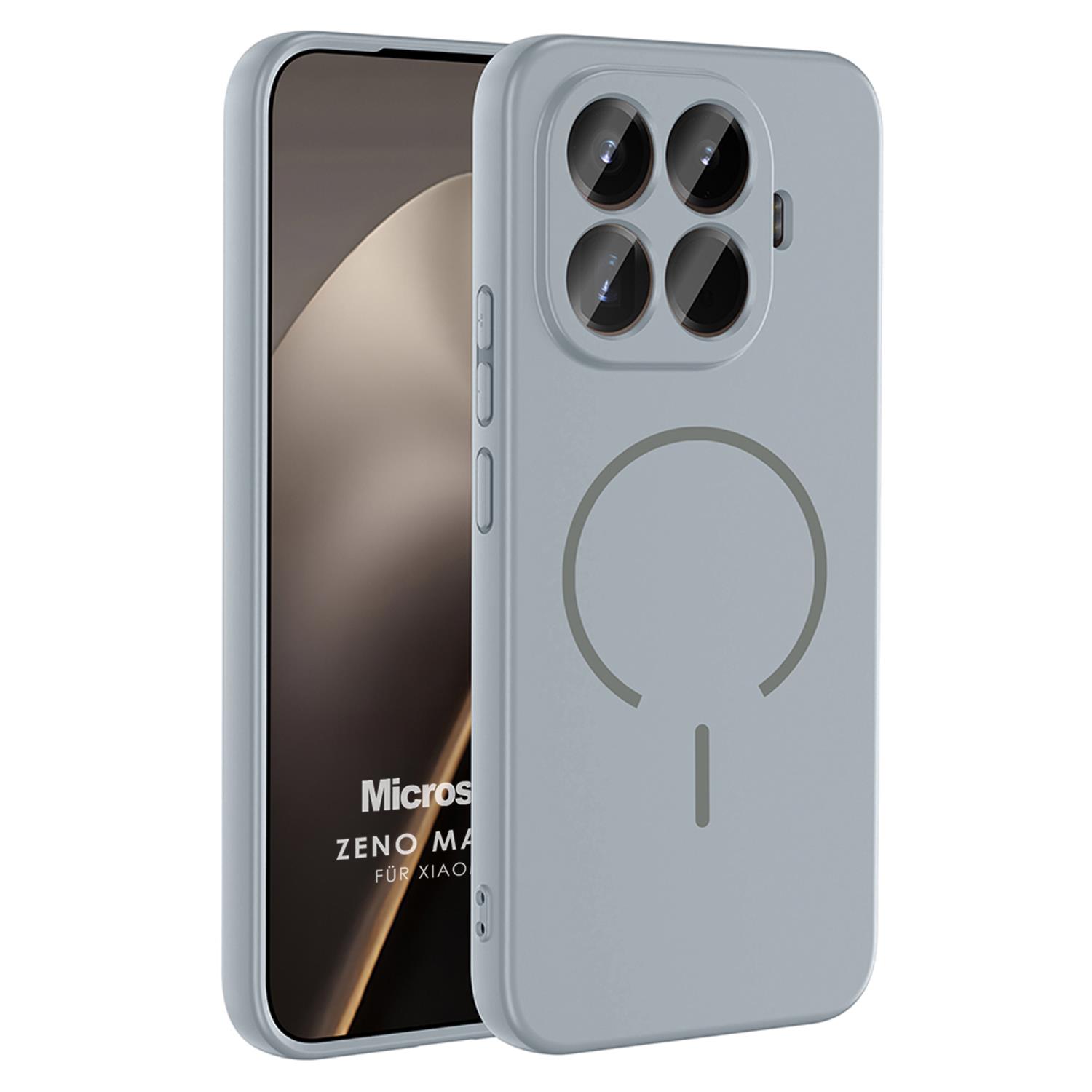 Microsonic Xiaomi 15T Pro Kılıf Zeno MagSafe Gri