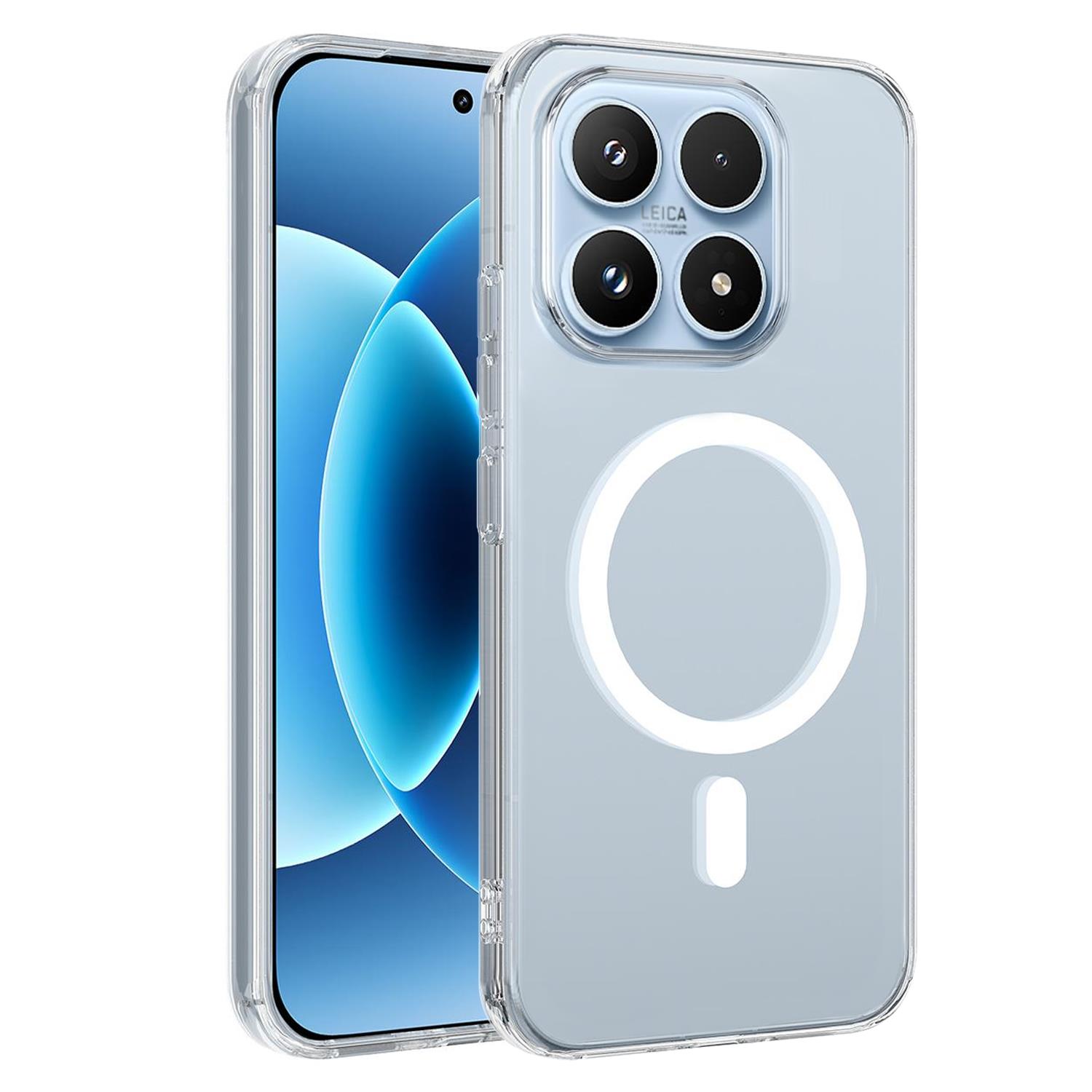 Microsonic Xiaomi 17 Kılıf MagSafe Clear Sararmaz Şeffaf