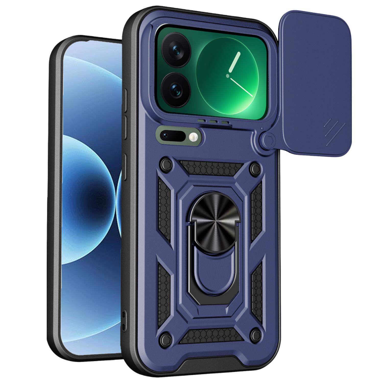 Microsonic Xiaomi 17 Pro Kılıf Impact Resistant Lacivert