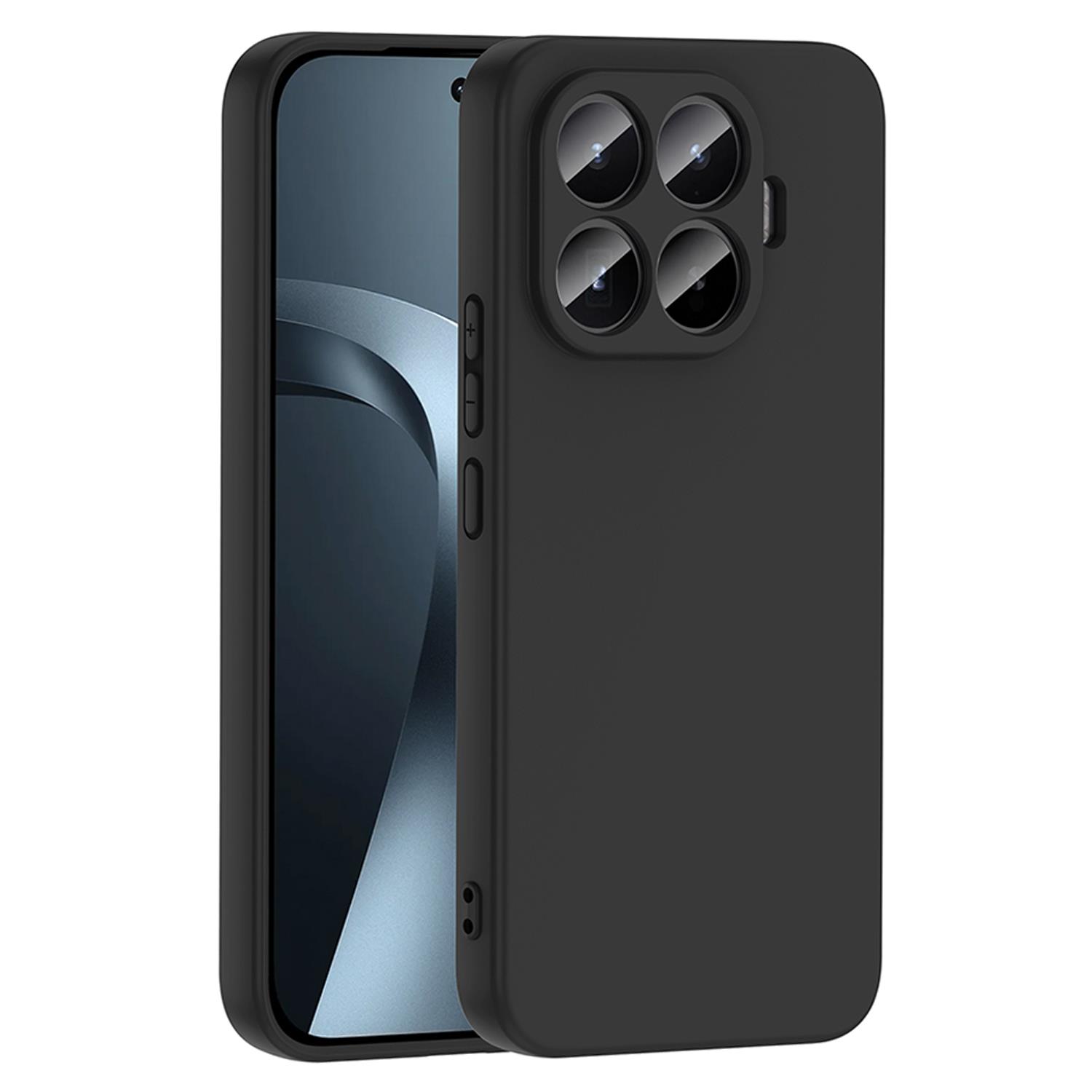 Microsonic Xiaomi 17T Kılıf Groovy Soft Siyah