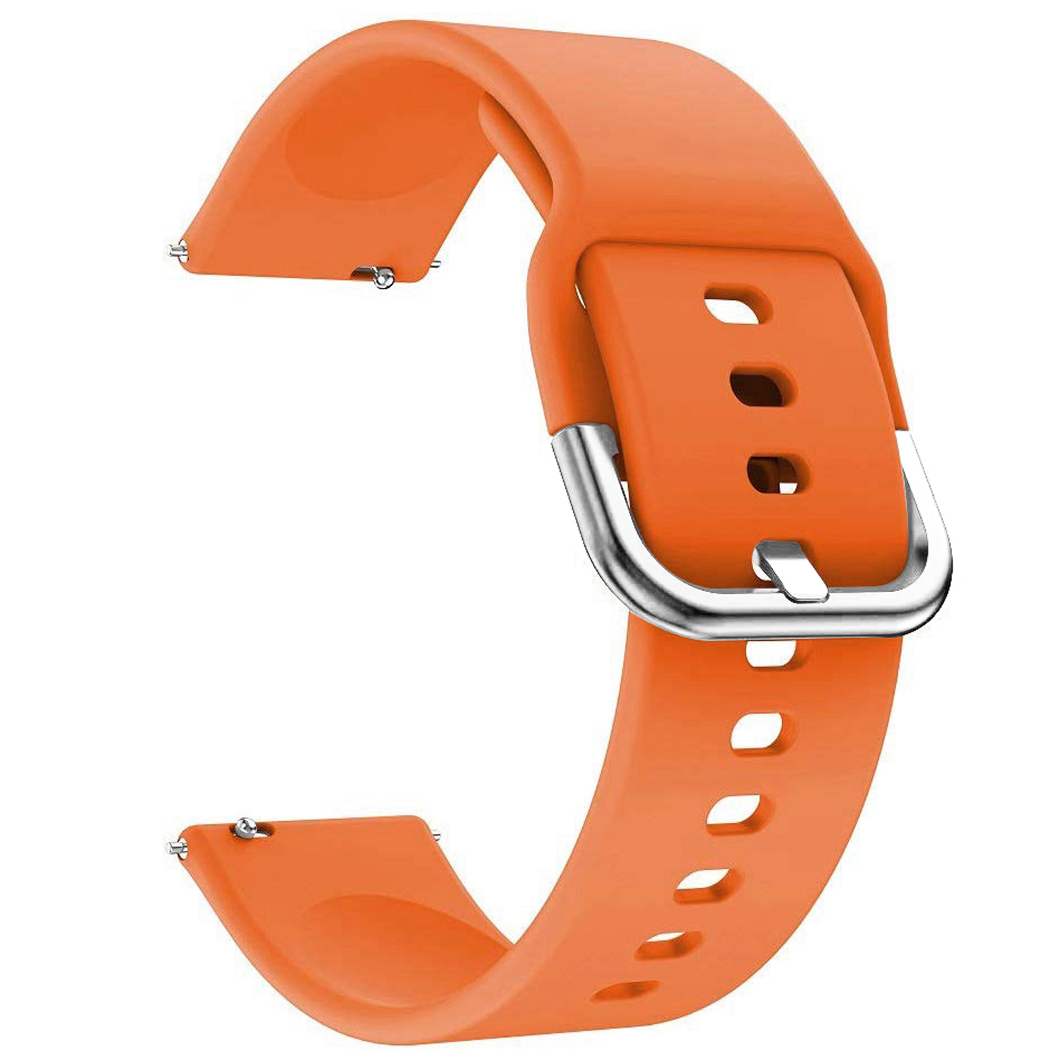 Microsonic Amazfit Pace 2 Stratos Silikon Kordon Turuncu