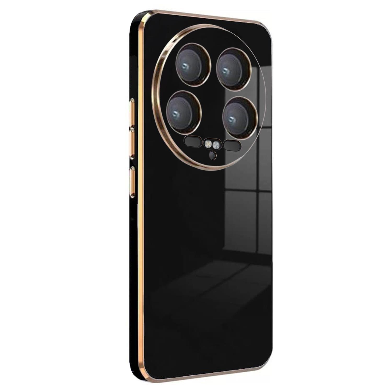 Microsonic Xiaomi Mi 14 Ultra Kılıf Olive Plated Siyah