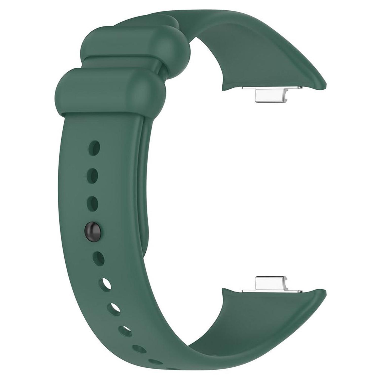 Microsonic Xiaomi Smart Band 9 Pro Kordon Silicone Sport Band Yeşil