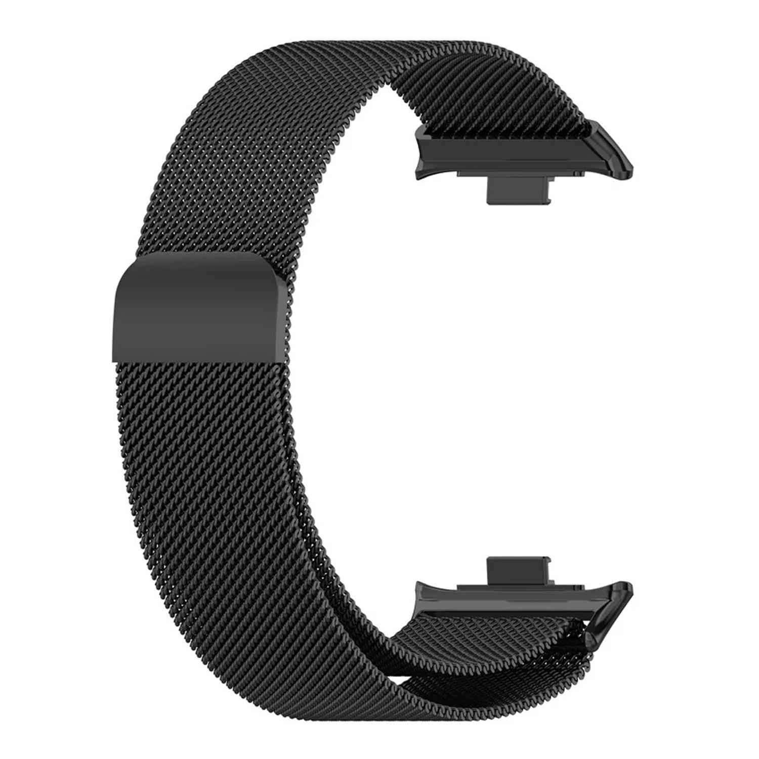 Microsonic Xiaomi Smart Band 9 Pro Milanese Loop Kordon Siyah