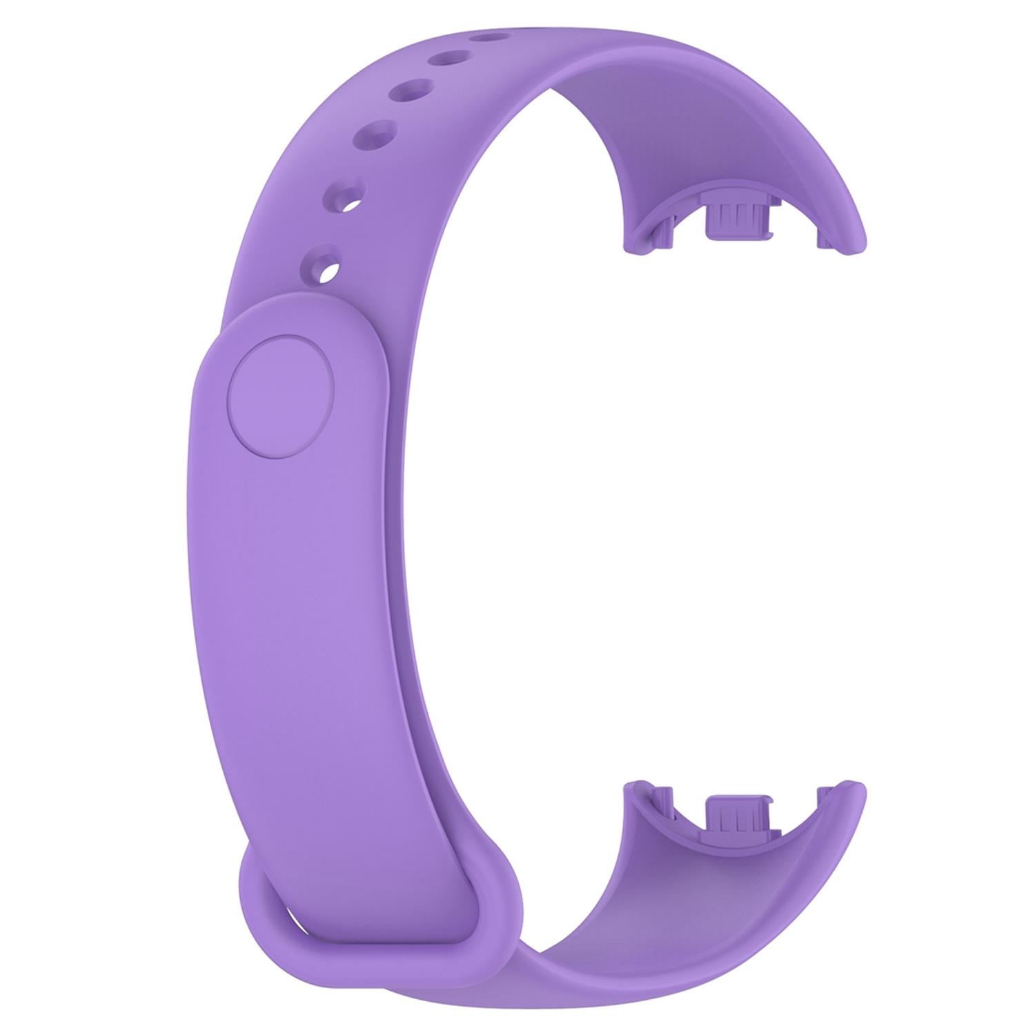 Microsonic Xiaomi Mi Band 9 Silikon Kordon Lila