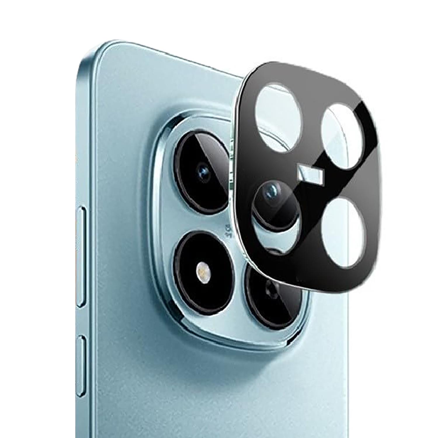Microsonic Xiaomi Redmi Note 15 5G Kamera Lens Koruma Camı Siyah
