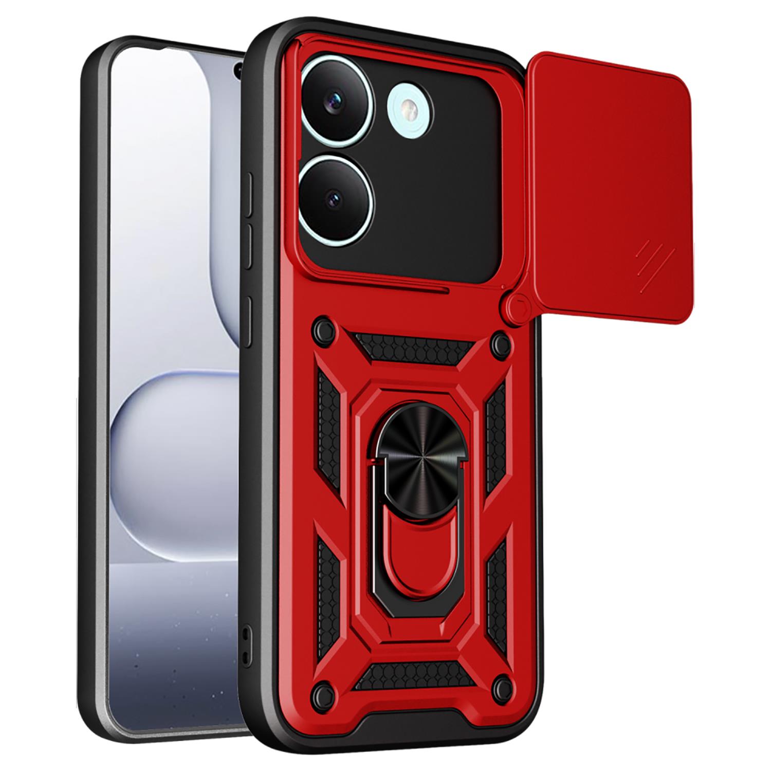 Microsonic Xiaomi Poco X8 Pro Kılıf Impact Resistant Kırmızı