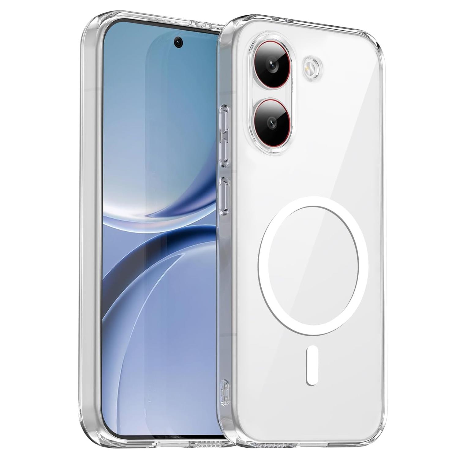Microsonic Xiaomi Poco X8 Pro Kılıf MagSafe Clear Sararmaz Şeffaf