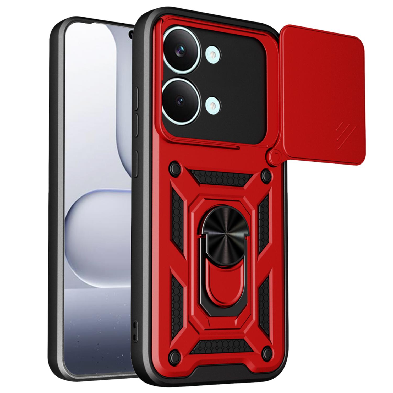 Microsonic Xiaomi Poco X8 Pro Max Kılıf Impact Resistant Kırmızı