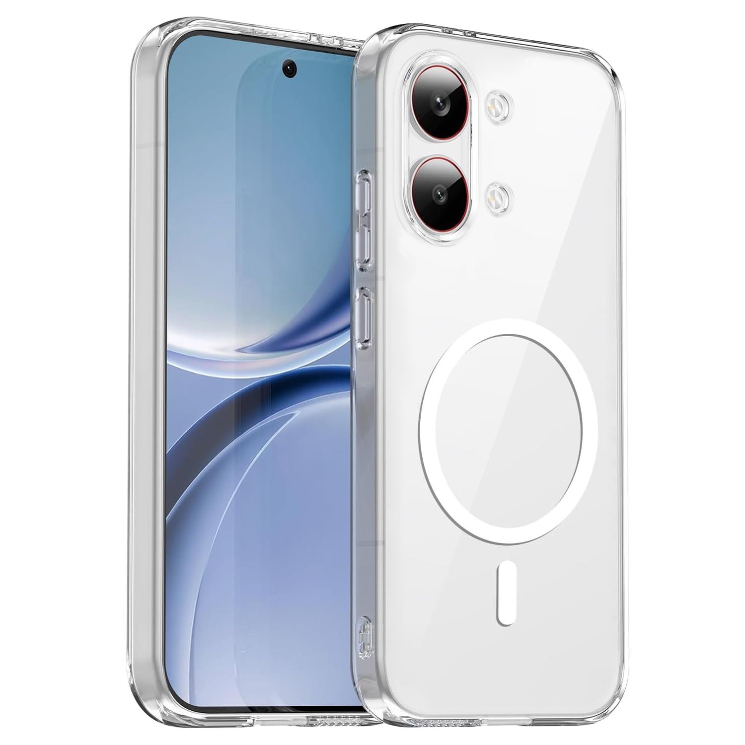 Microsonic Xiaomi Poco X8 Pro Max Kılıf MagSafe Clear Sararmaz Şeffaf
