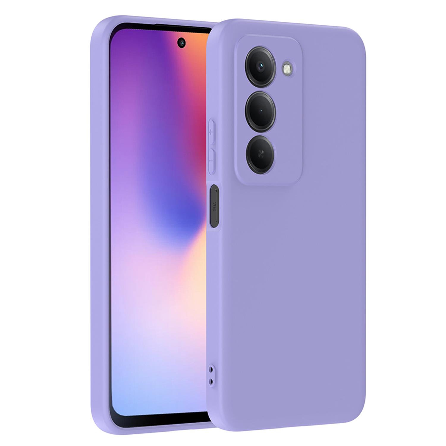 Microsonic Xiaomi Redmi 15 Kılıf Groovy Soft Lila