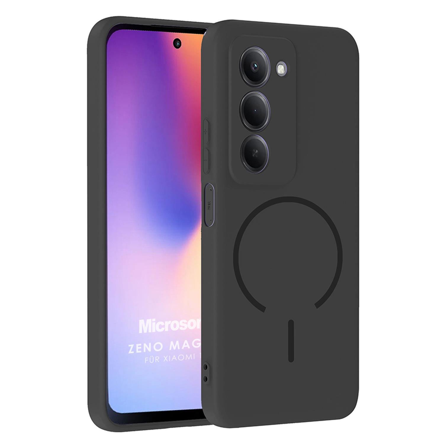 Microsonic Xiaomi Redmi 15 Kılıf Zeno MagSafe Siyah
