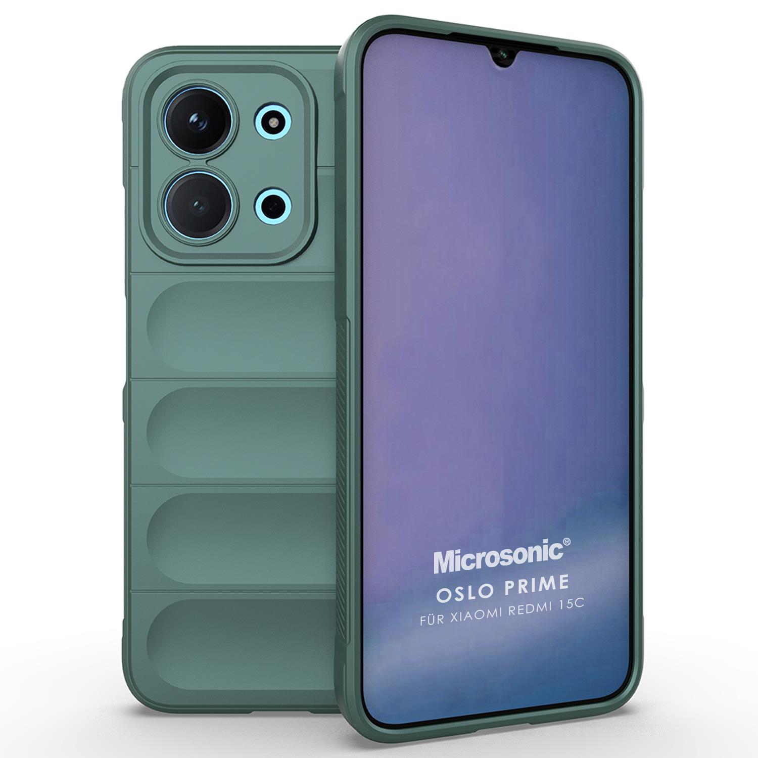 Microsonic Xiaomi Redmi 15C Kılıf Oslo Prime Yeşil