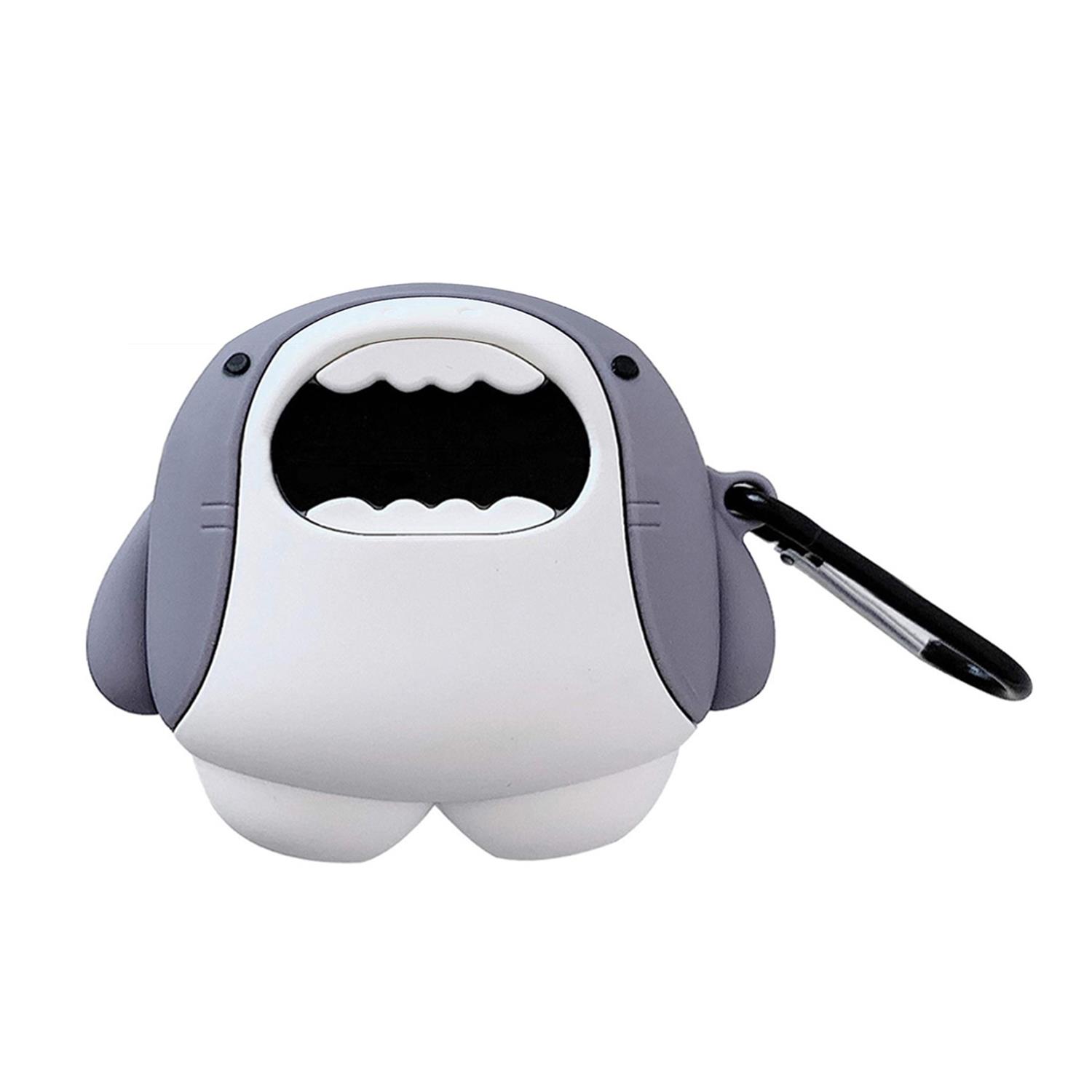 Microsonic Xiaomi Redmi Buds 6 Active Kılıf Cartoon Figürlü Silikon Crtn-Fgr-Kpkblk
