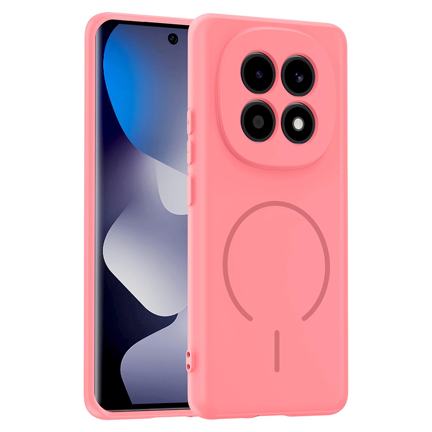 Microsonic Xiaomi Redmi Note 15 4G Kılıf Zeno MagSafe Pembe