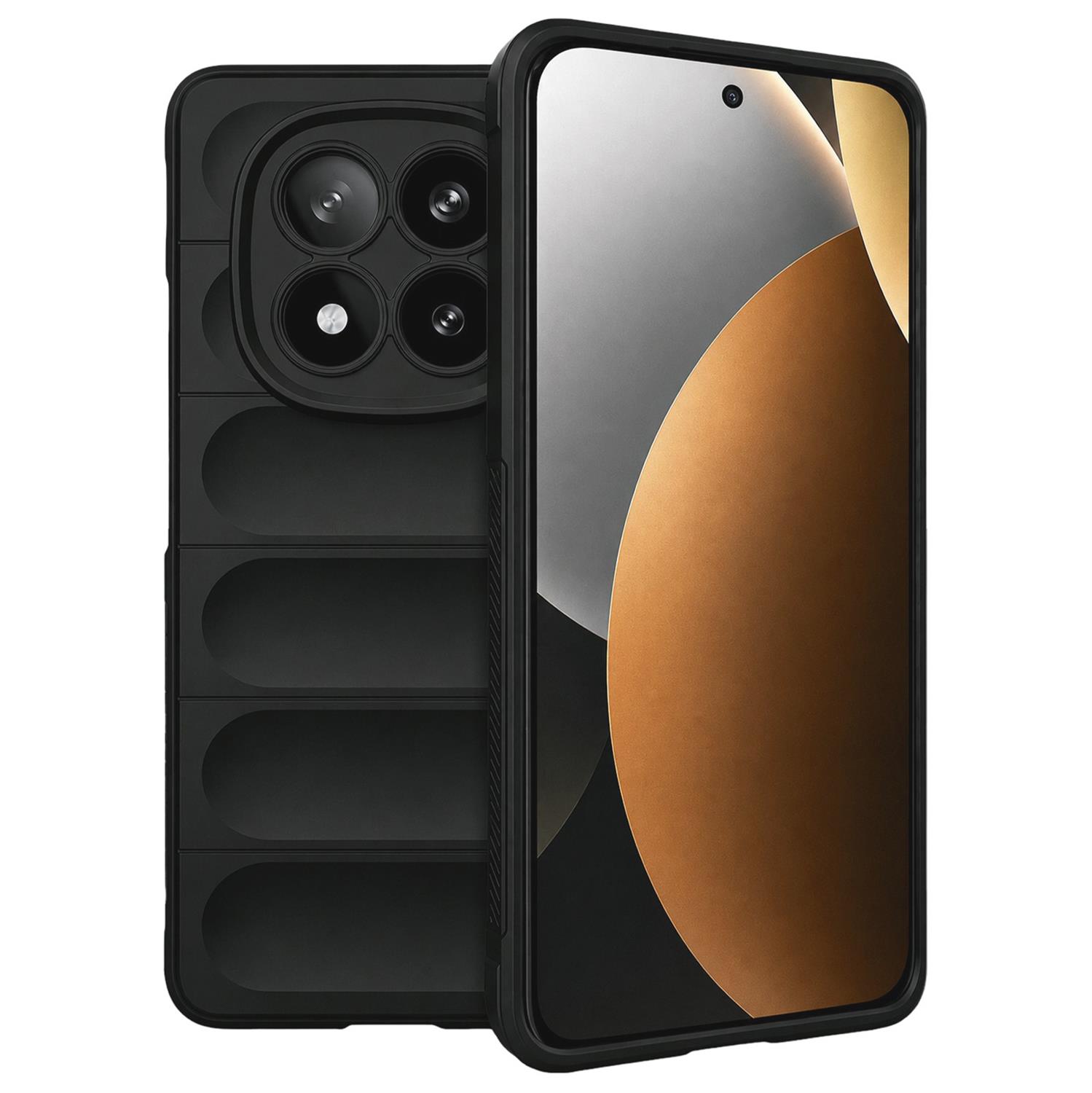 Microsonic Xiaomi Redmi Note 15 4G Kılıf Oslo Prime Siyah