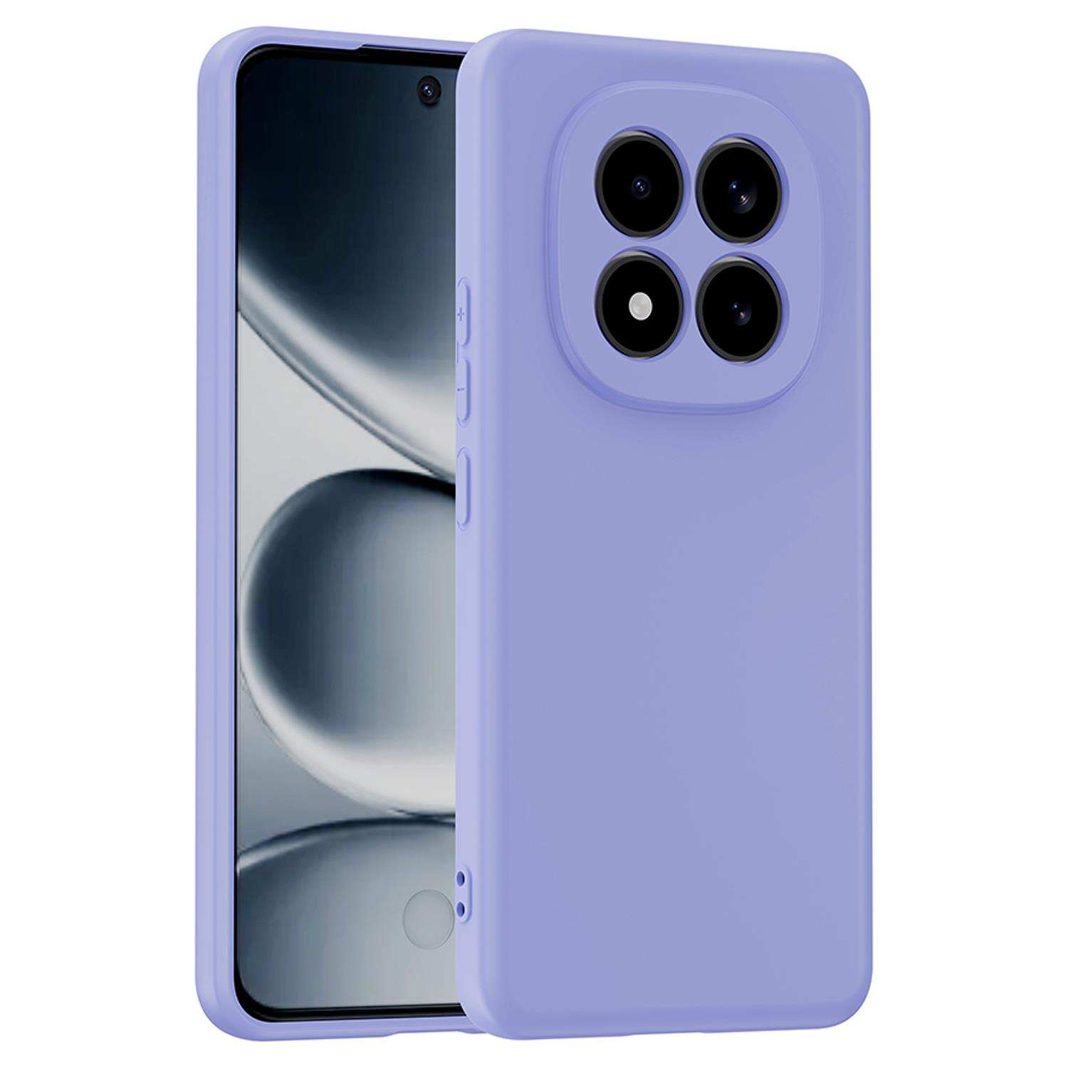Microsonic Xiaomi Poco M8 Pro Kılıf Groovy Soft Lila