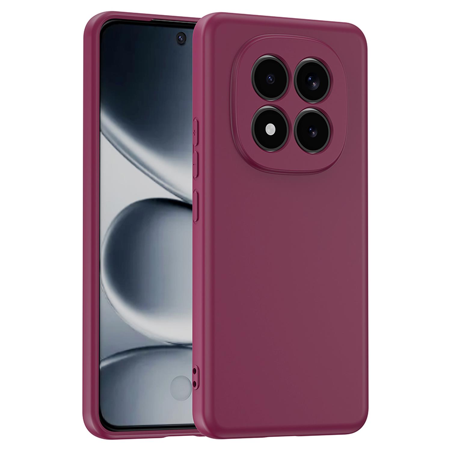 Microsonic Xiaomi Poco M8 Pro Kılıf Groovy Soft Mor
