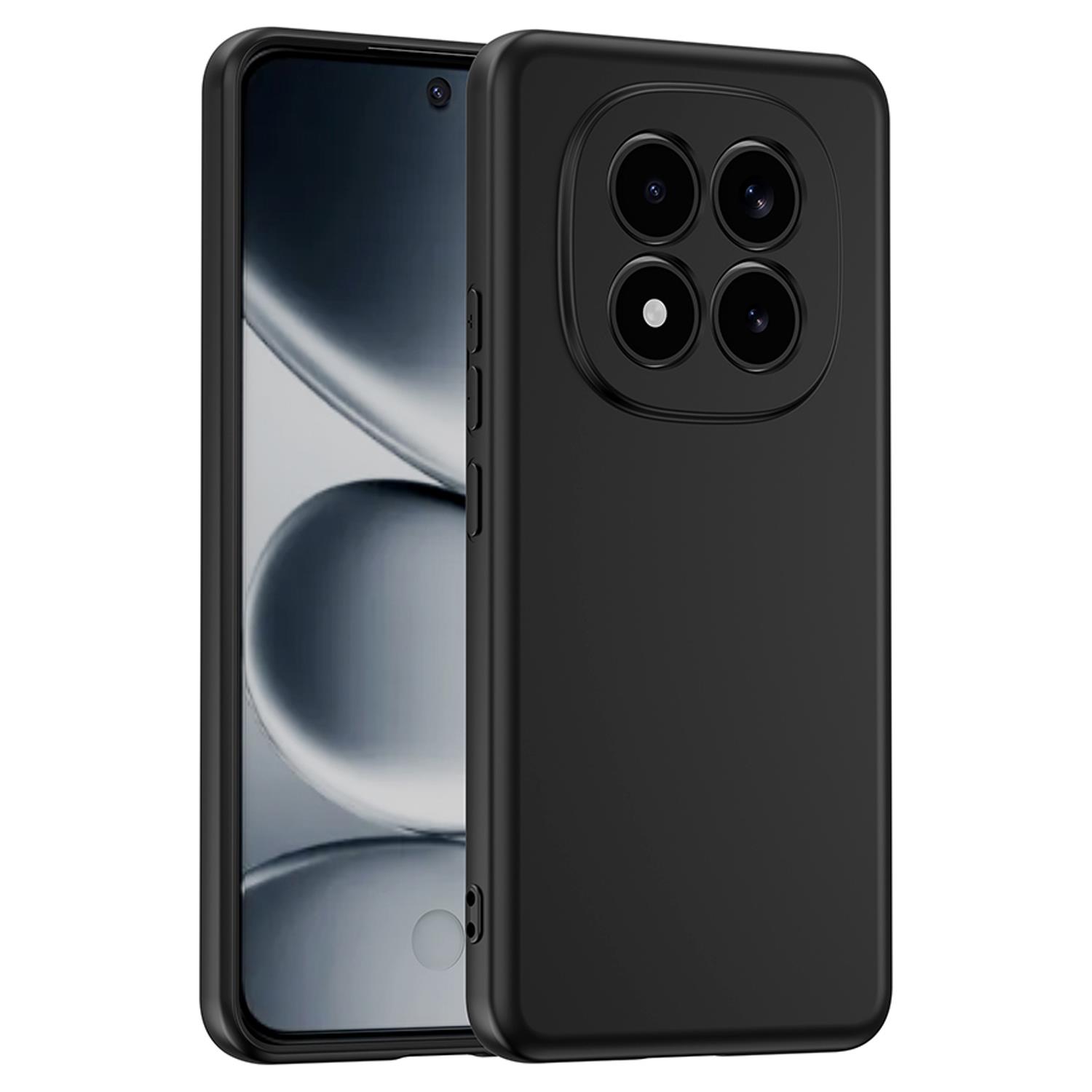 Microsonic Xiaomi Poco M8 Pro Kılıf Groovy Soft Siyah